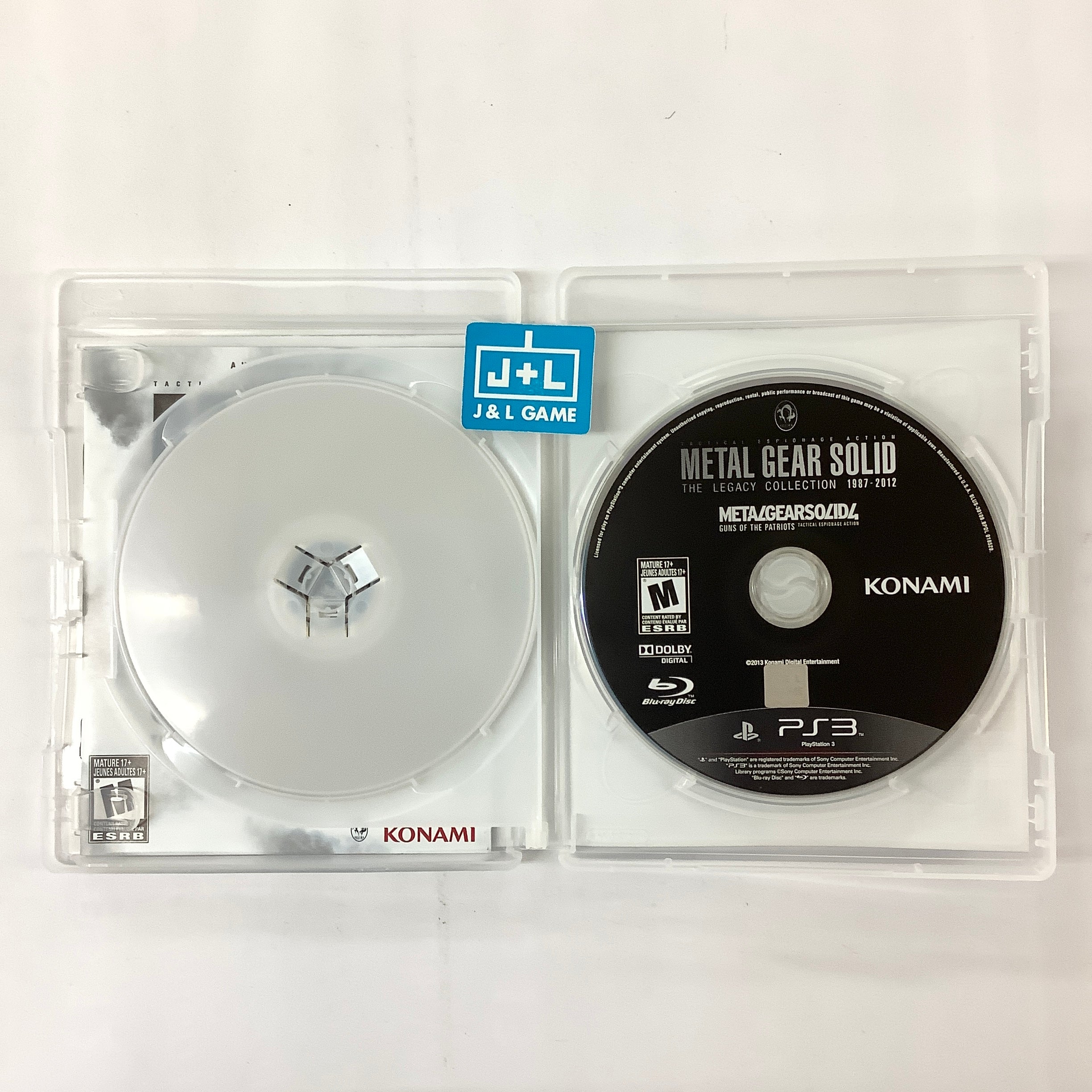 Metal Gear Solid: The Legacy Collection - (PS3) PlayStation 3 [Pre-Owned] Video Games Konami   