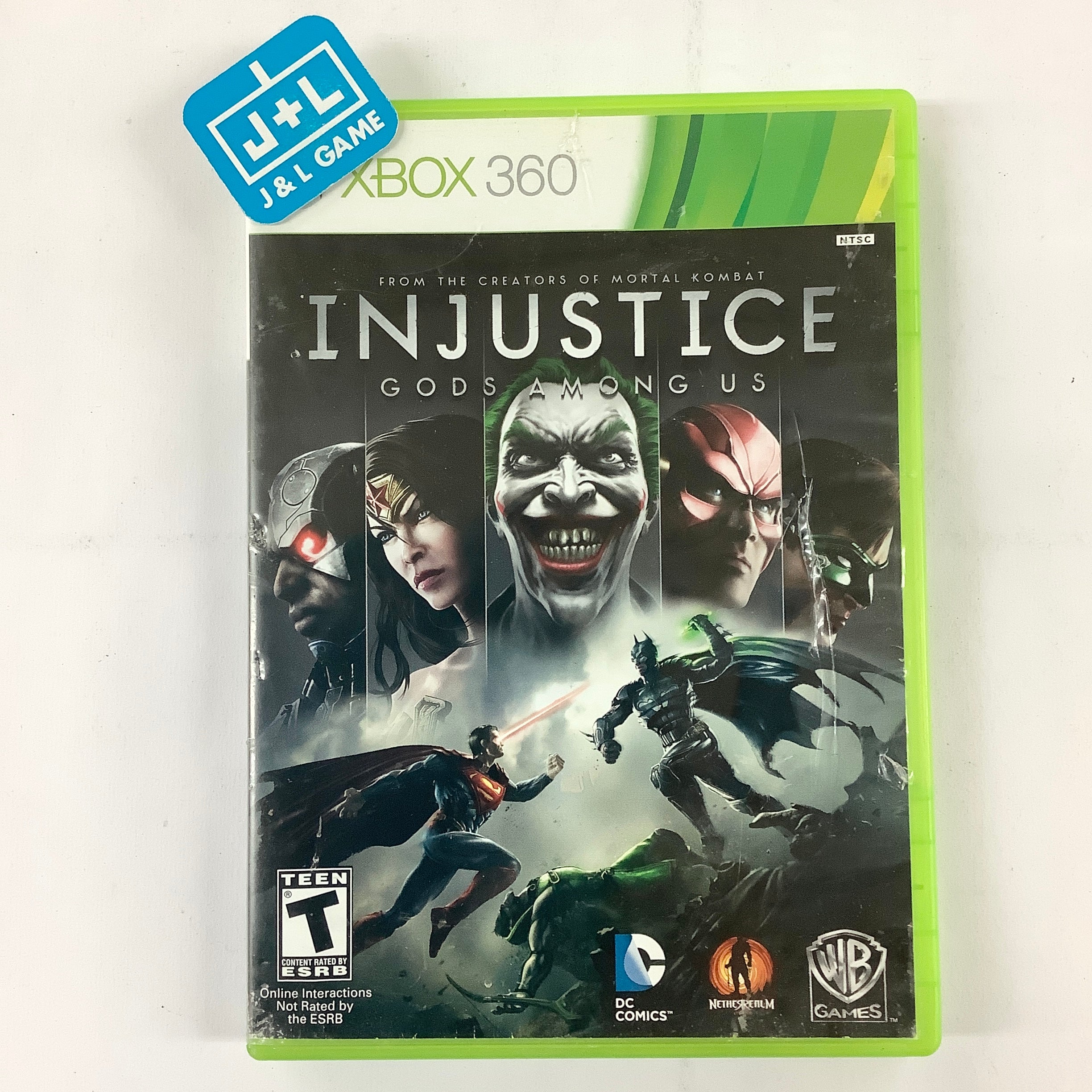 Injustice: Gods Among Us - Xbox 360 [Pre-Owned] Video Games Warner Bros. Interactive Entertainment   
