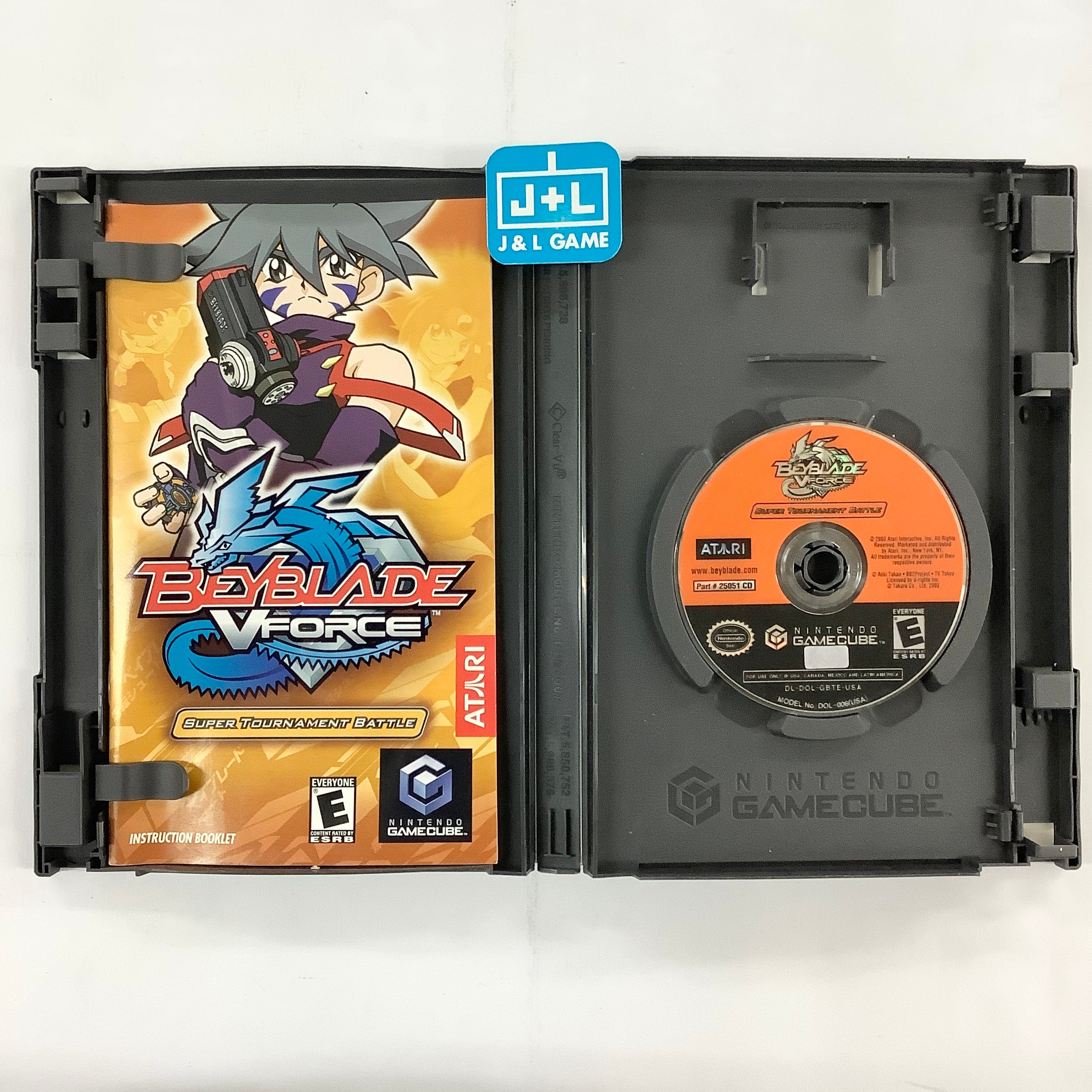 BeyBlade VForce: Super Tournament Battle - (GC) GameCube [Pre-Owned] Video Games Atari SA   