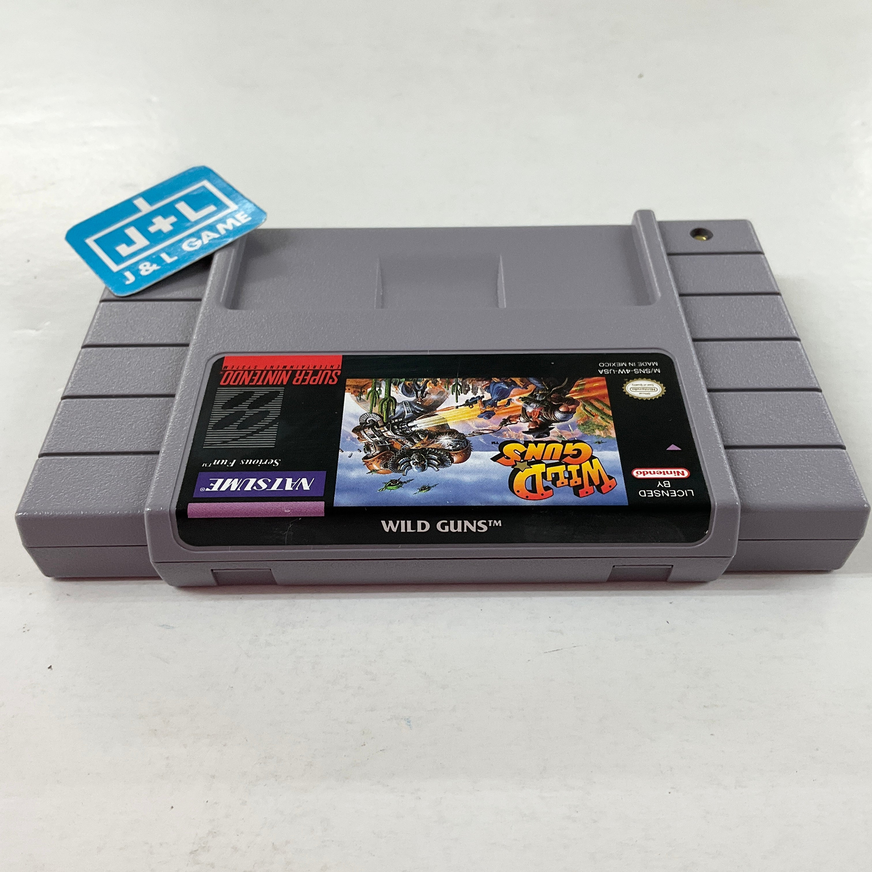 Wild Guns - (SNES) Super Nintendo  [Pre-Owned] Video Games Natsume   