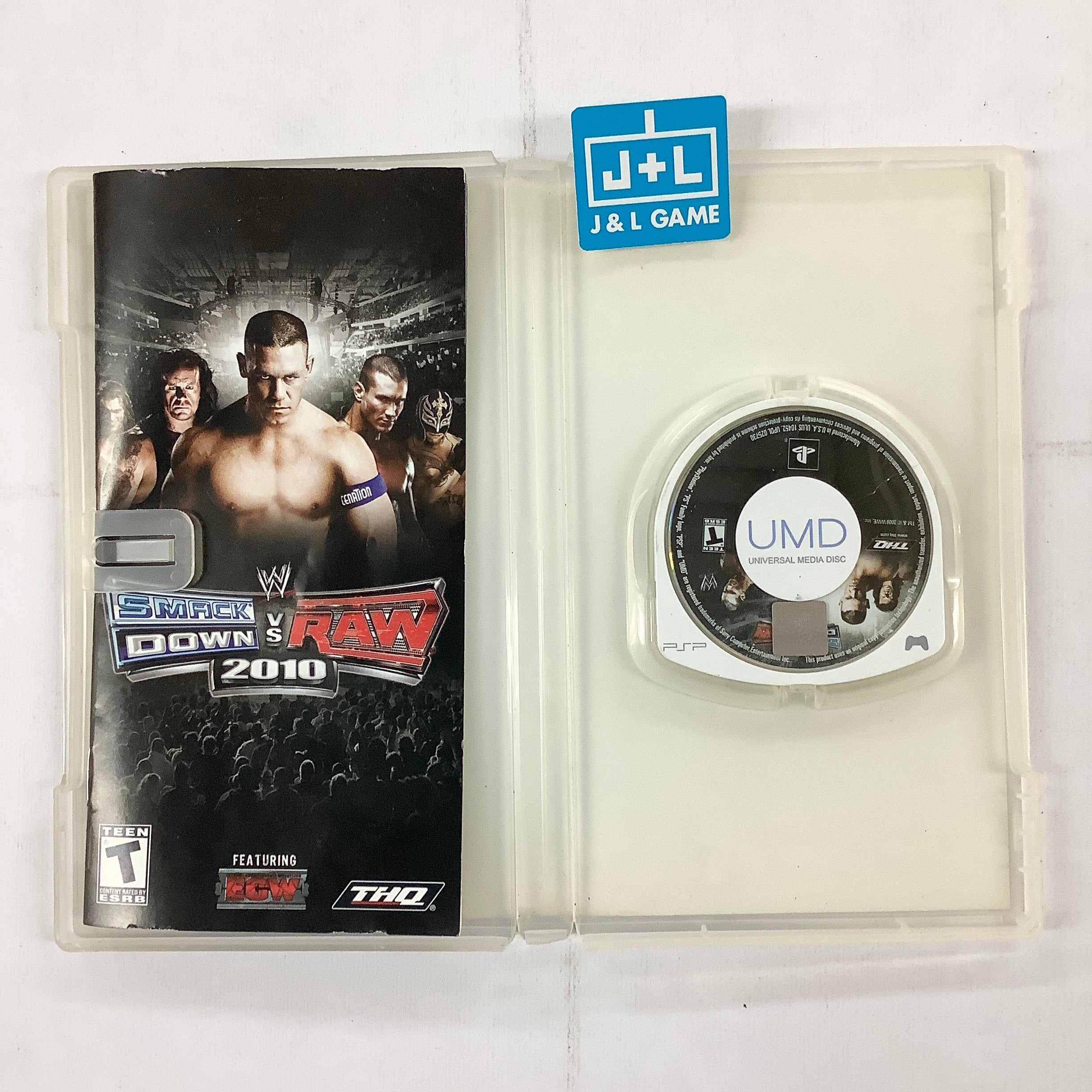 WWE SmackDown vs. Raw 2010 - Sony PSP [Pre-Owned] Video Games THQ   