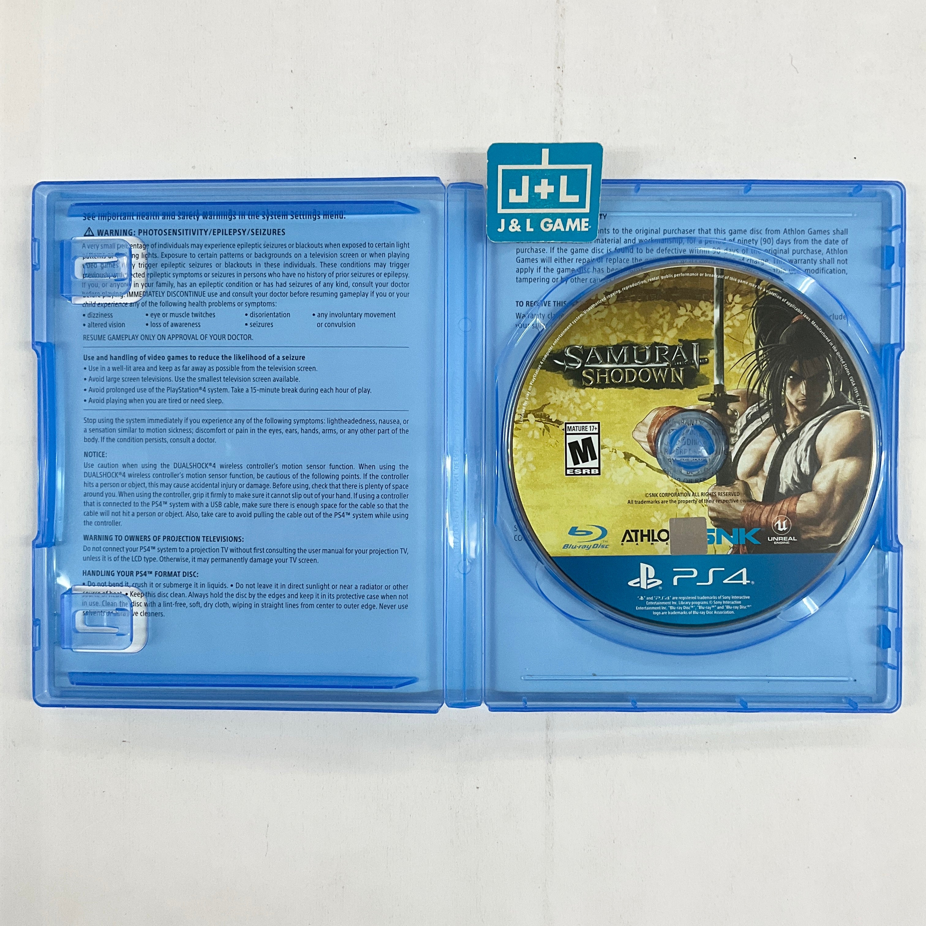 Samurai Shodown - (PS4) PlayStation 4 [Pre-Owned] | J&L Game