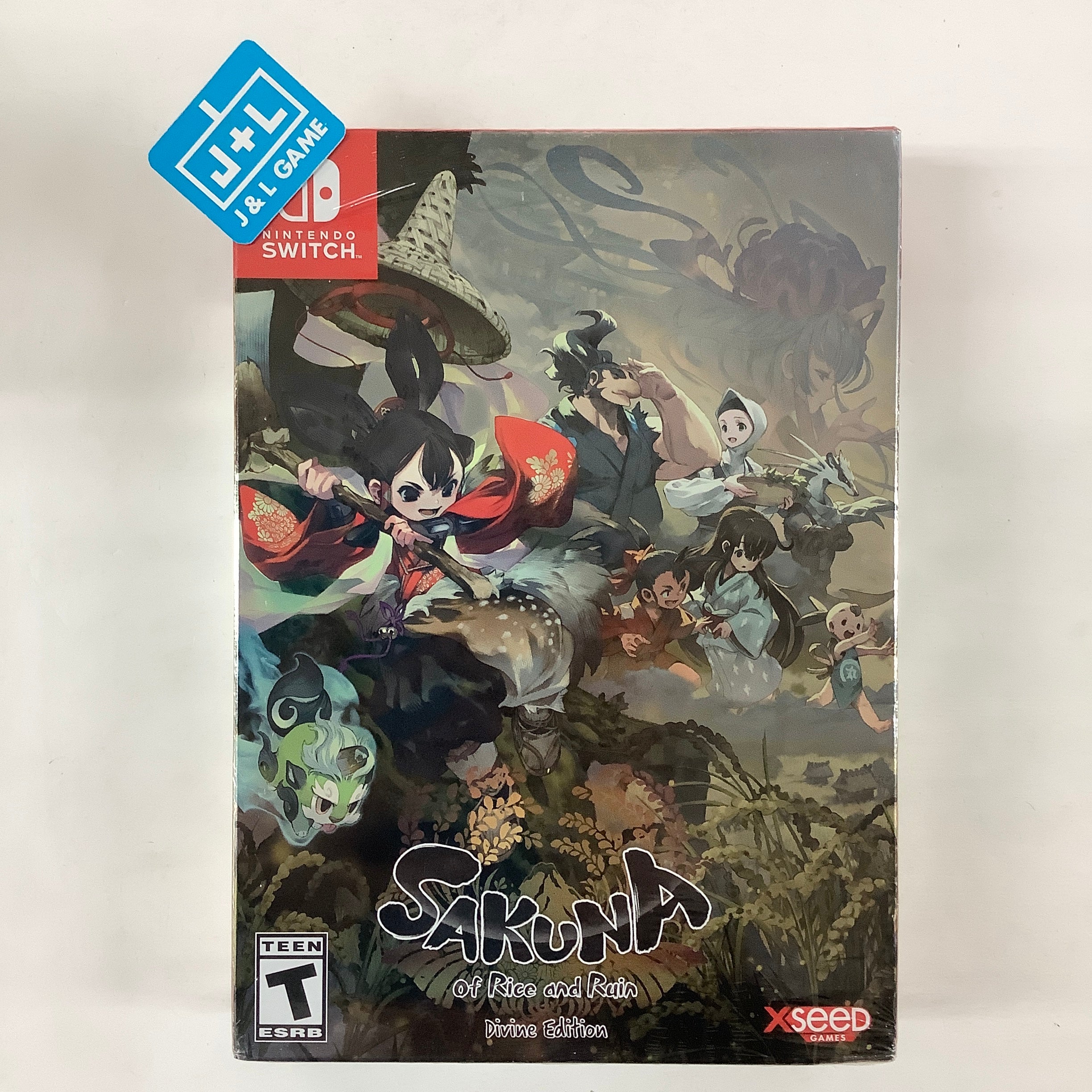 Sakuna Of Rice and Ruin (Divine Edition) - (NSW) Nintendo Switch Video Games Xseed   