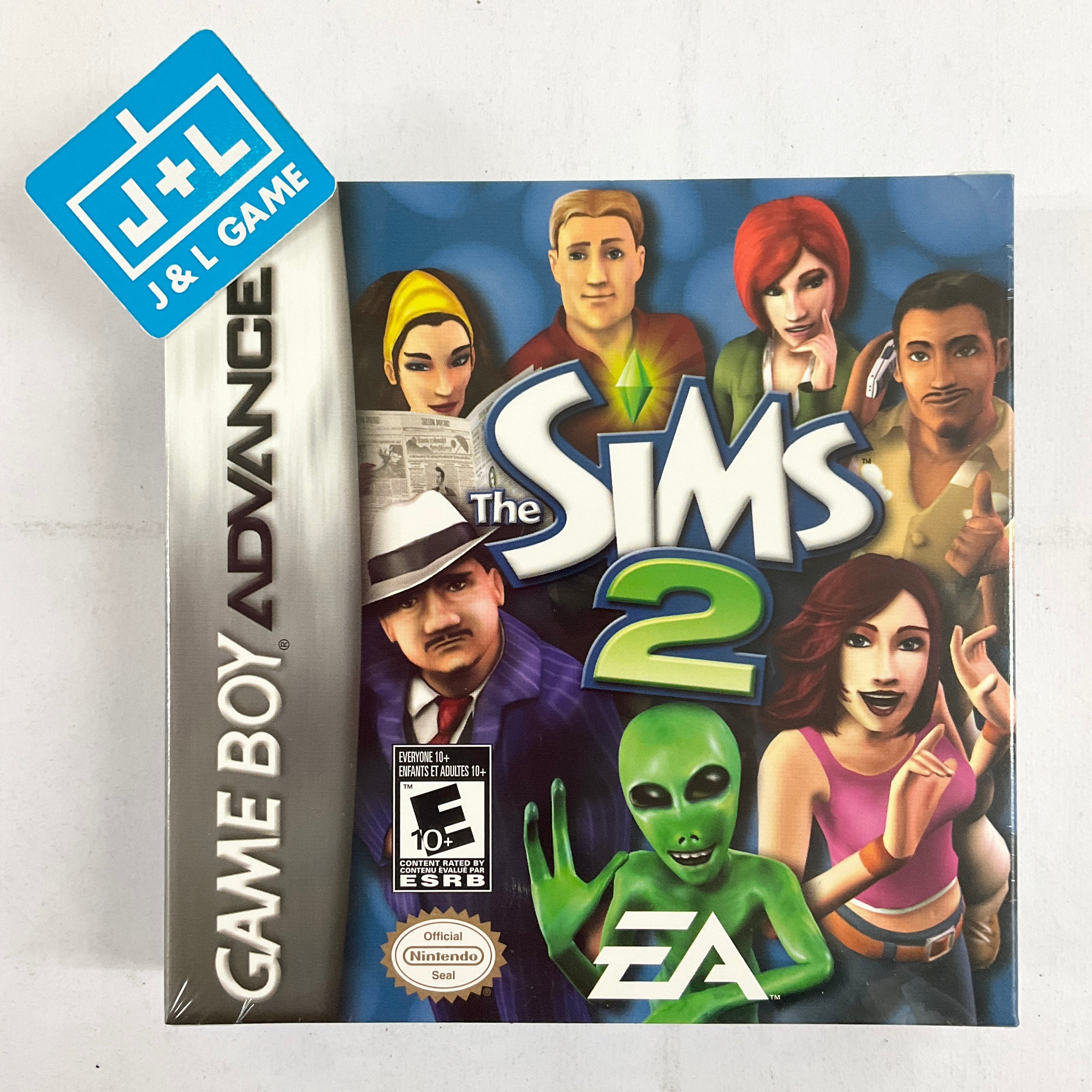 The Sims 2 - (GBA) Game Boy Advance Video Games Electronic Arts   
