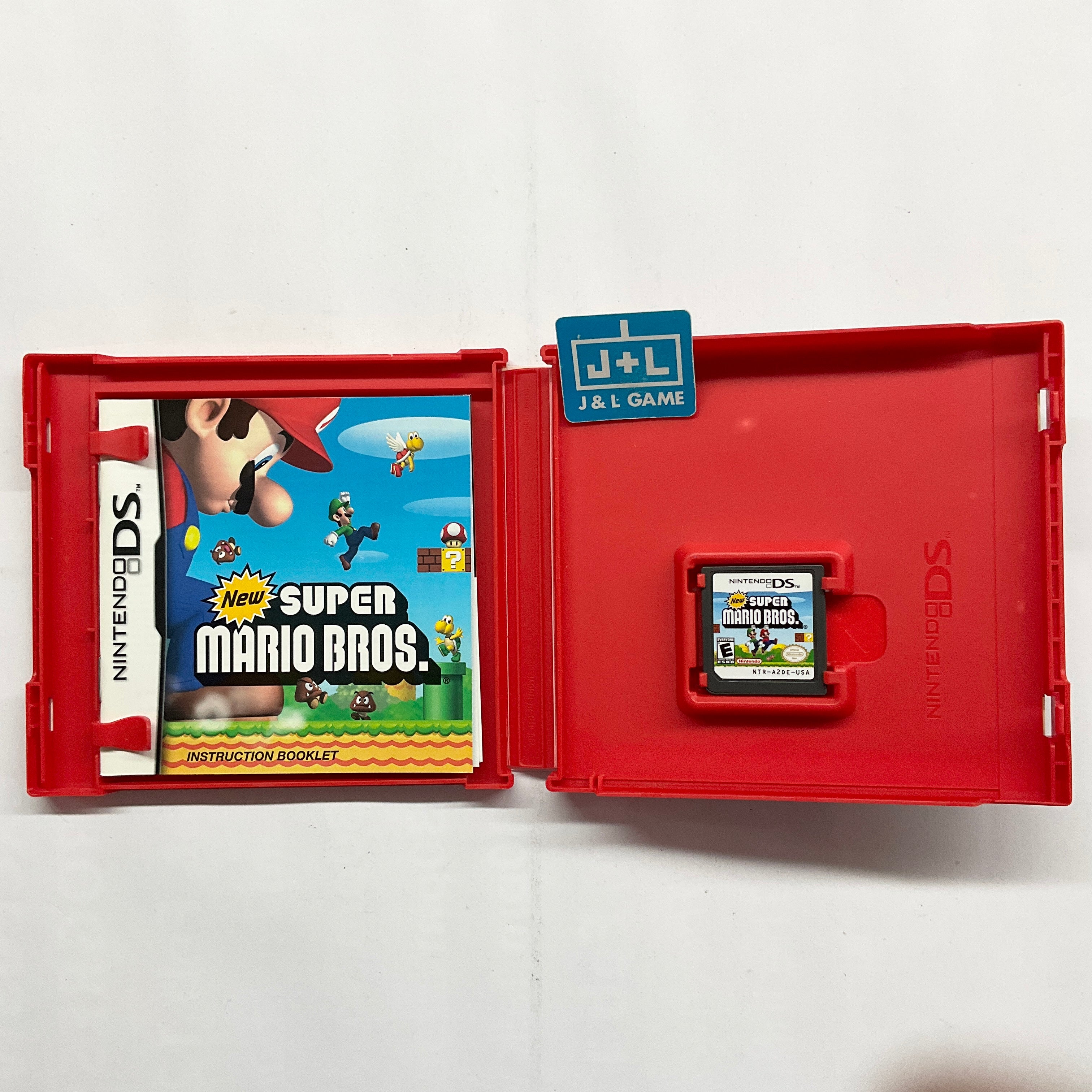 New Super Mario Bros. (Red Case) - (NDS) Nintendo DS [Pre-Owned] Video Games Nintendo   