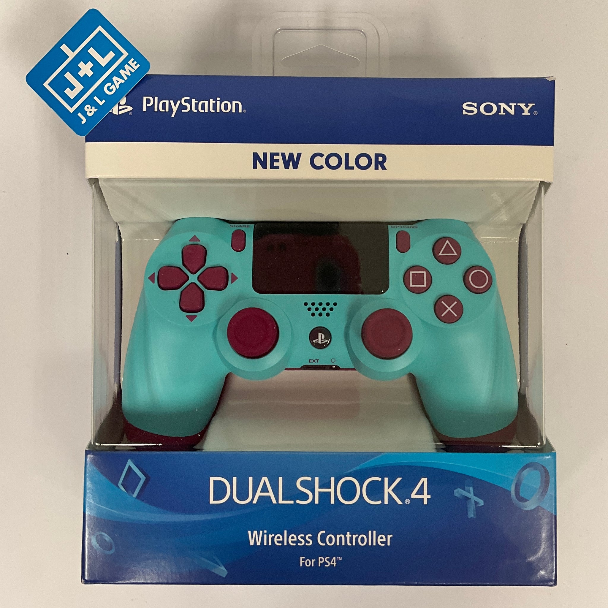 SONY DualShock 4 Controller (Berry - (PS4) PlayStation – J&L Games New York