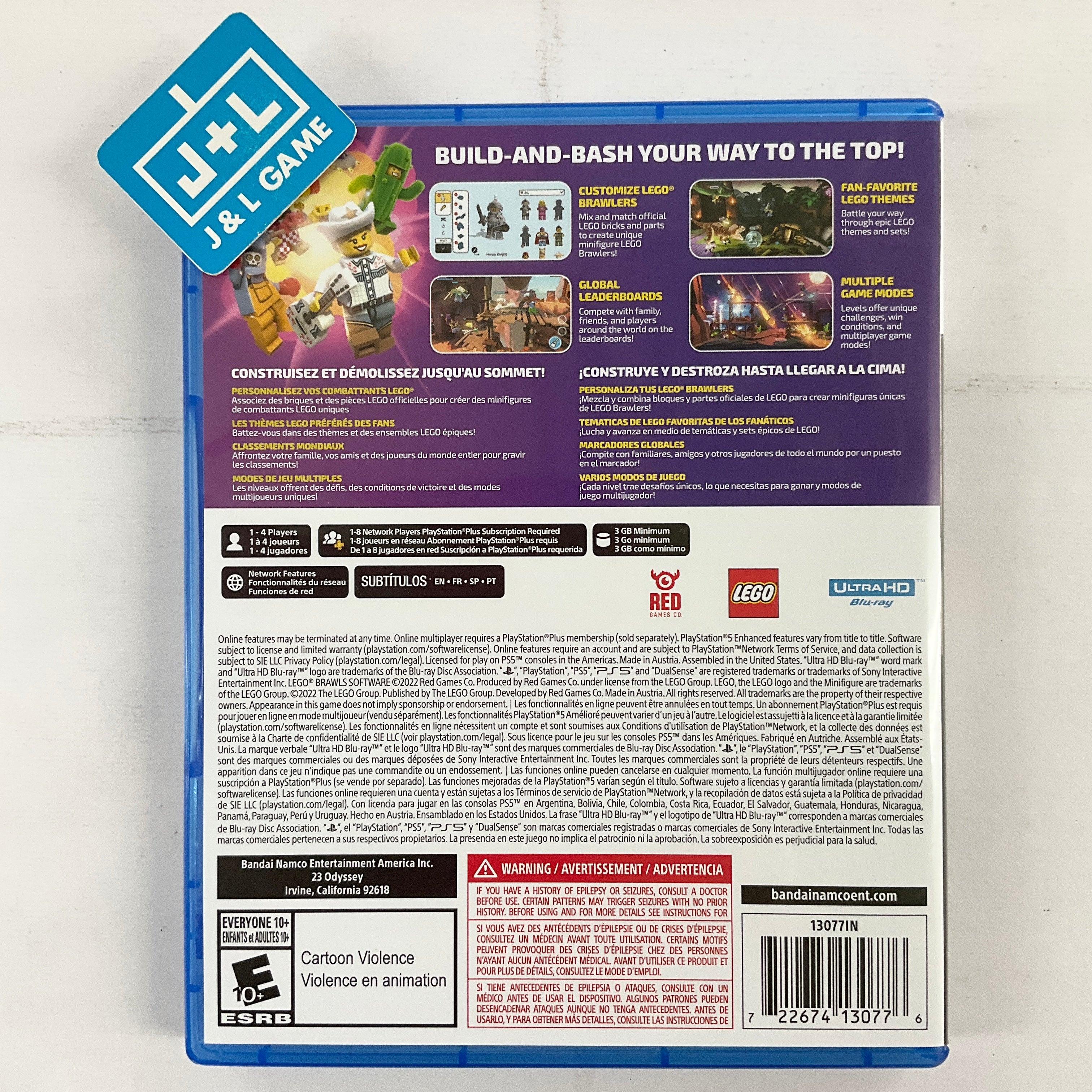 LEGO Brawls - (PS5) PlayStation 5 [UNBOXING] Video Games BANDAI NAMCO Entertainment   