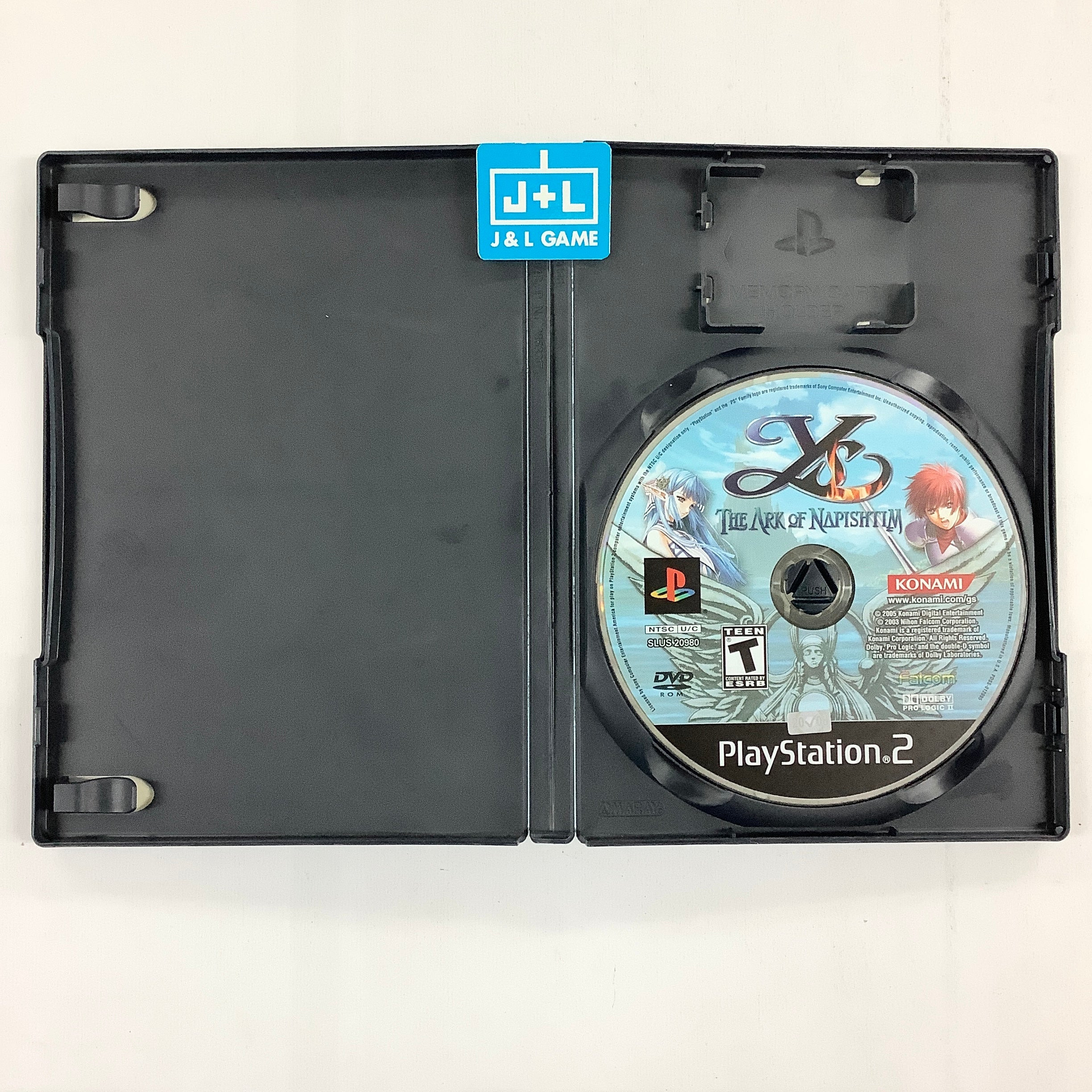 Ys: The Ark of Napishtim - (PS2) PlayStation 2 [Pre-Owned] Video Games Konami   