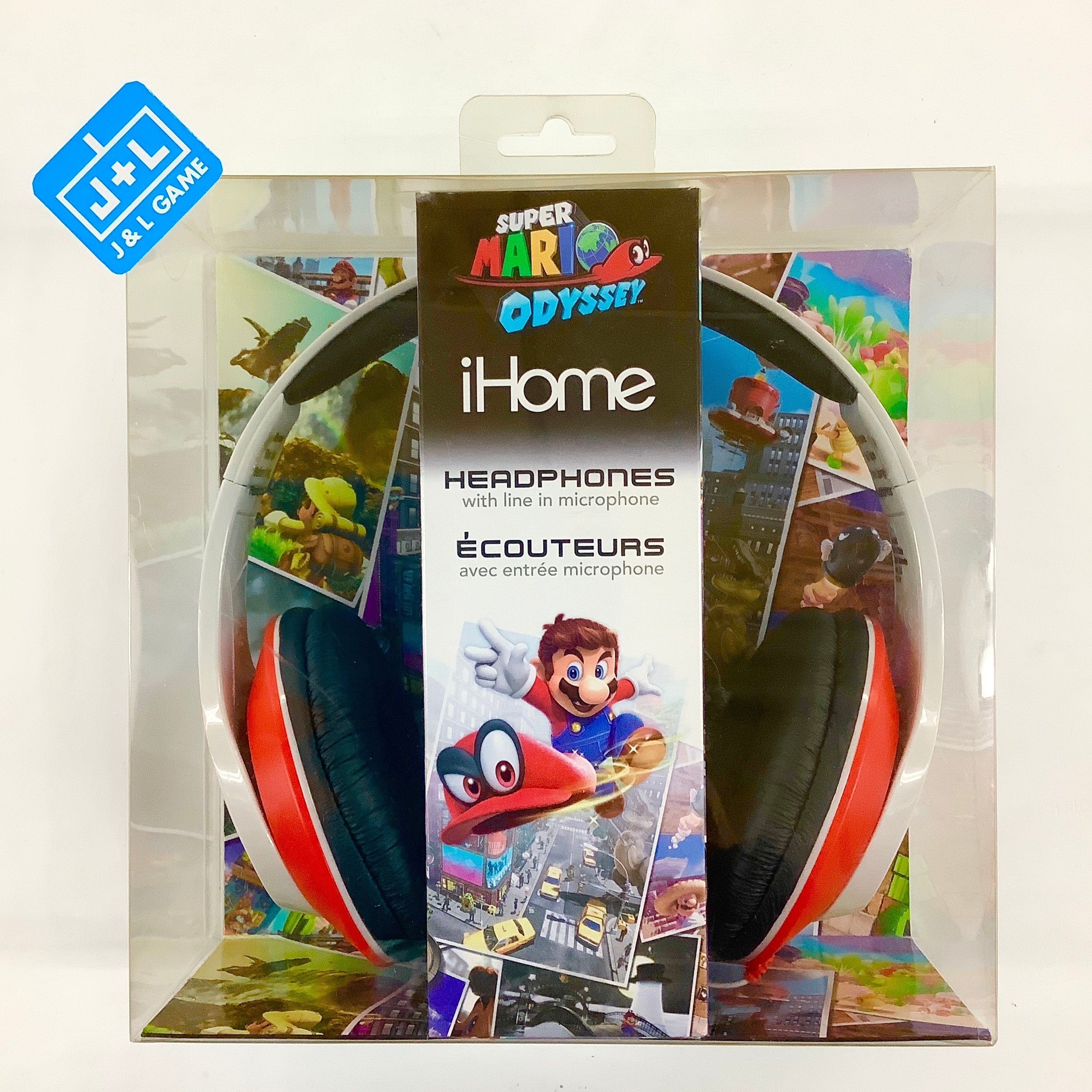 iHome Headphones (Super Mario Odyssey) Accessories eKids   