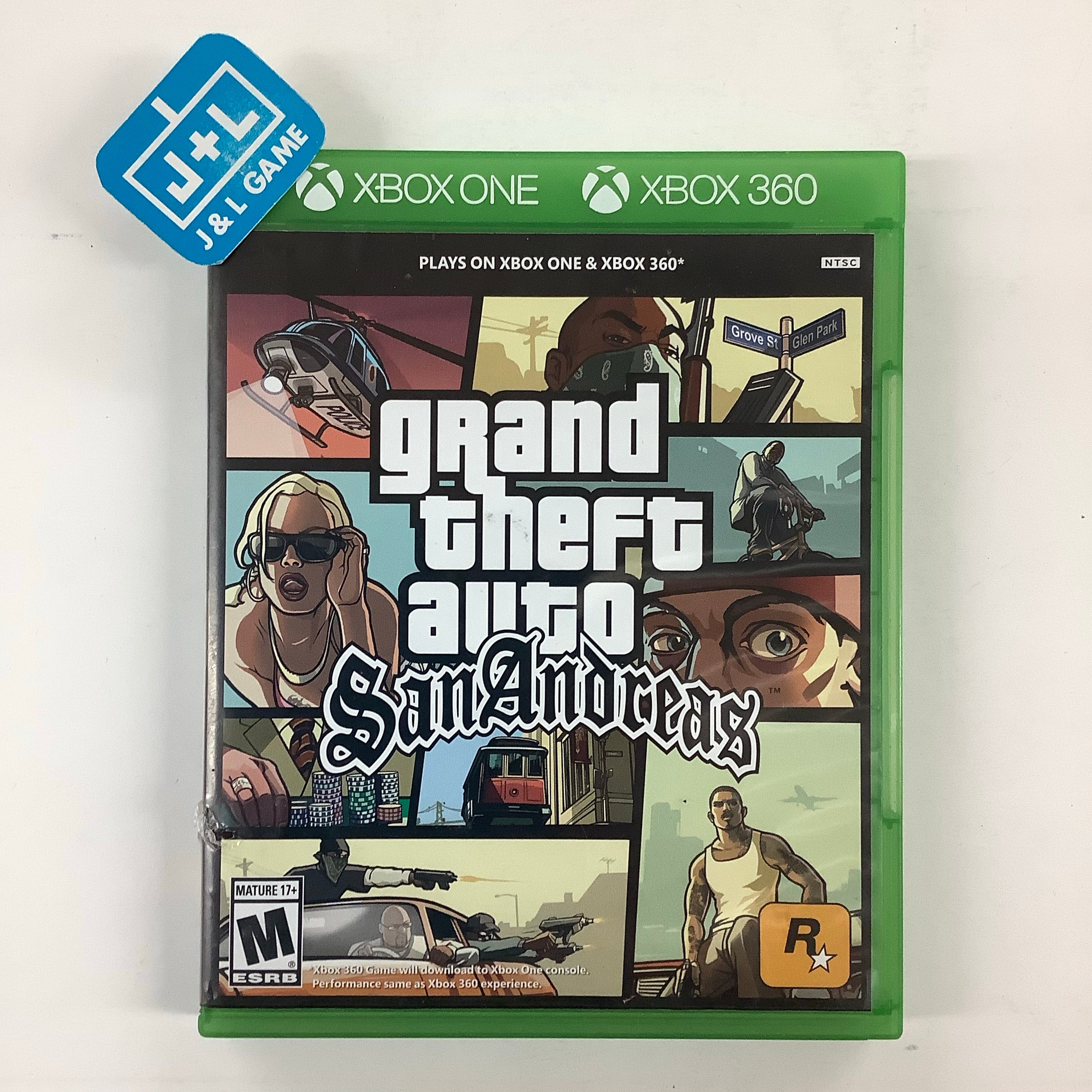 Grand Theft Auto: San Andreas - (XB1) Xbox One & Xbox 360 [Pre-Owned] Video Games Grand+Theft+Auto   