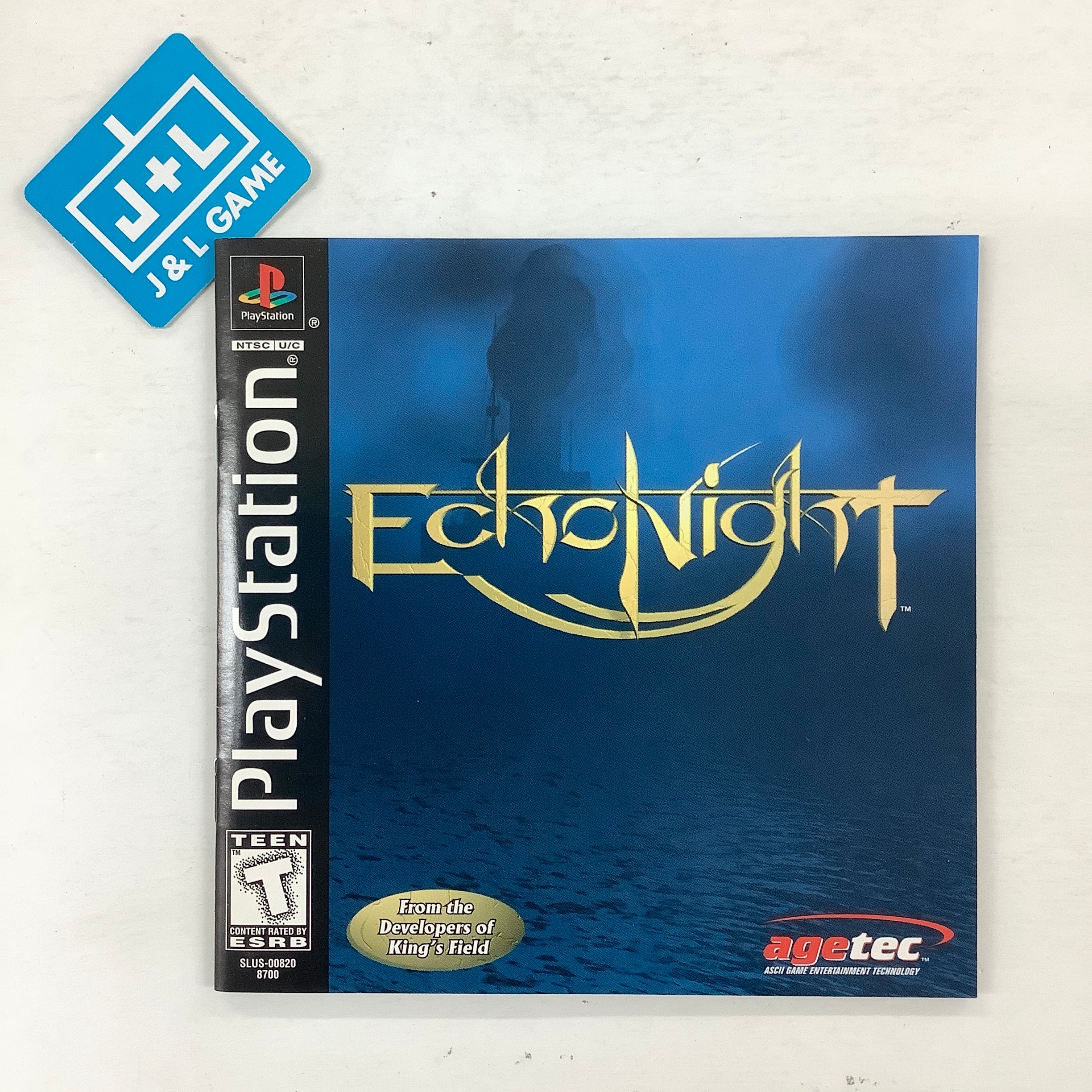 Echo Night - (PS1) PlayStation 1 [Pre-Owned] Video Games Agetec   