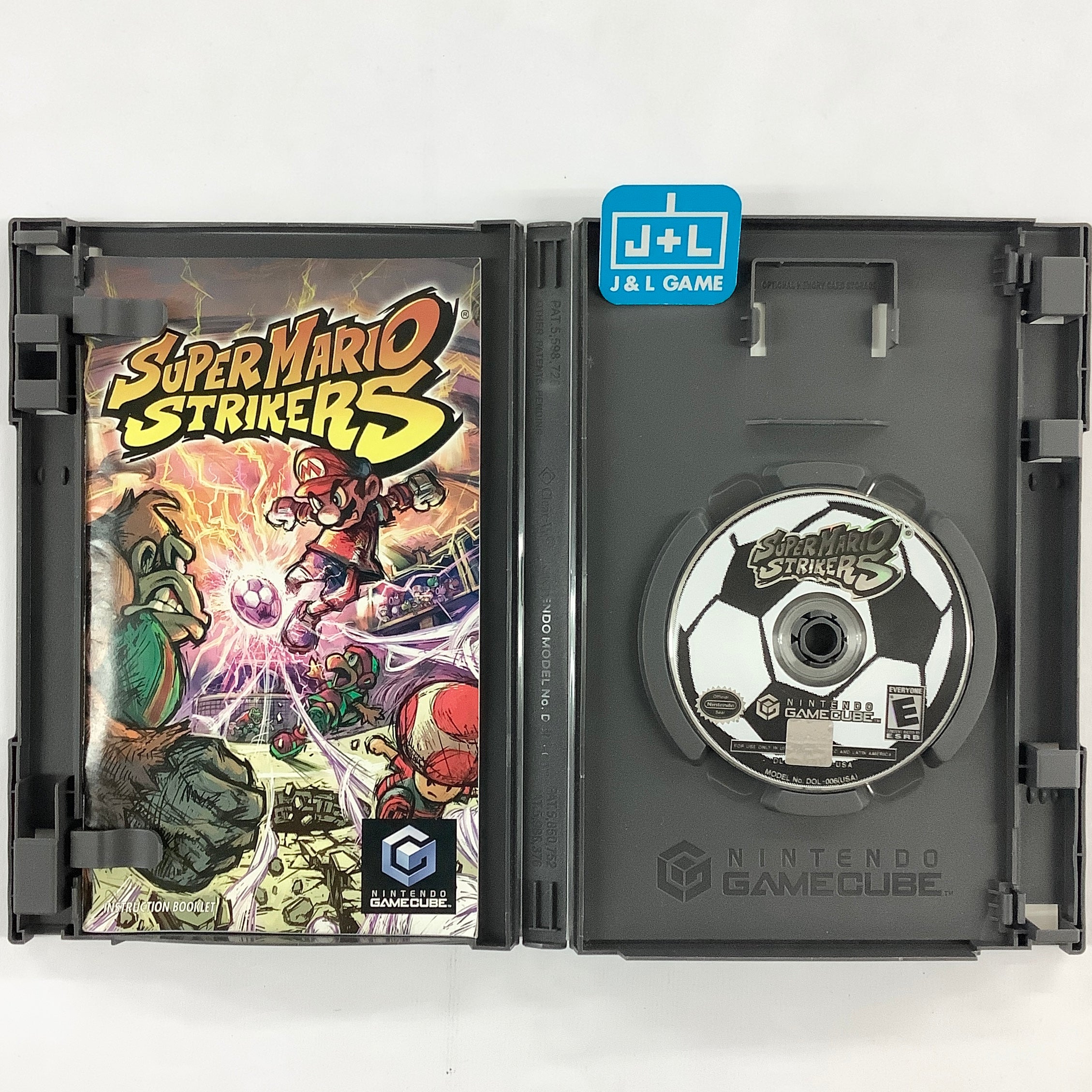 Super Mario Strikers - (GC) GameCube [Pre-Owned] Video Games Nintendo   