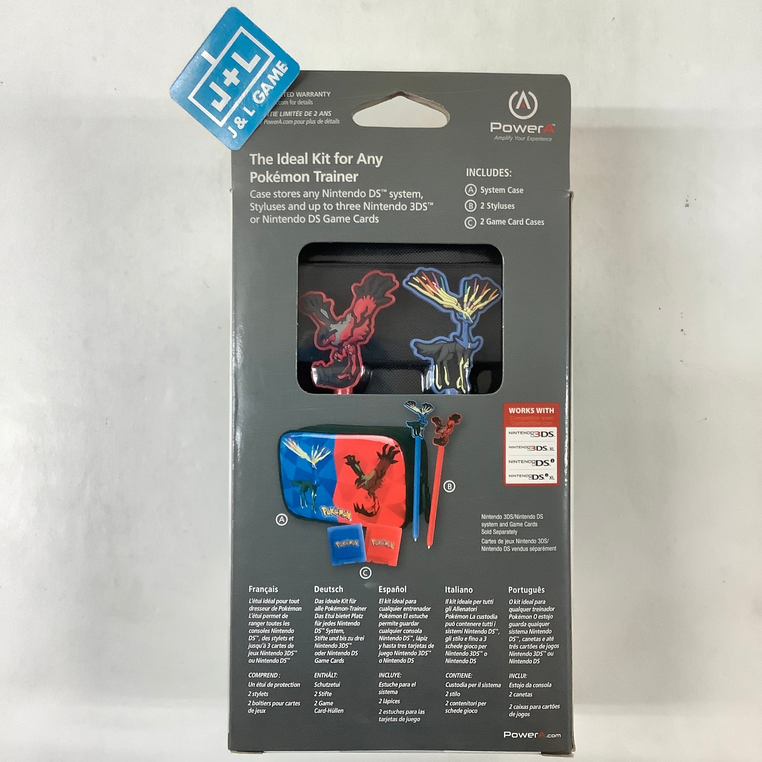 PowerA Pokemon X/Y Day Trip Kit - Nintendo 3DS Accessories PowerA   
