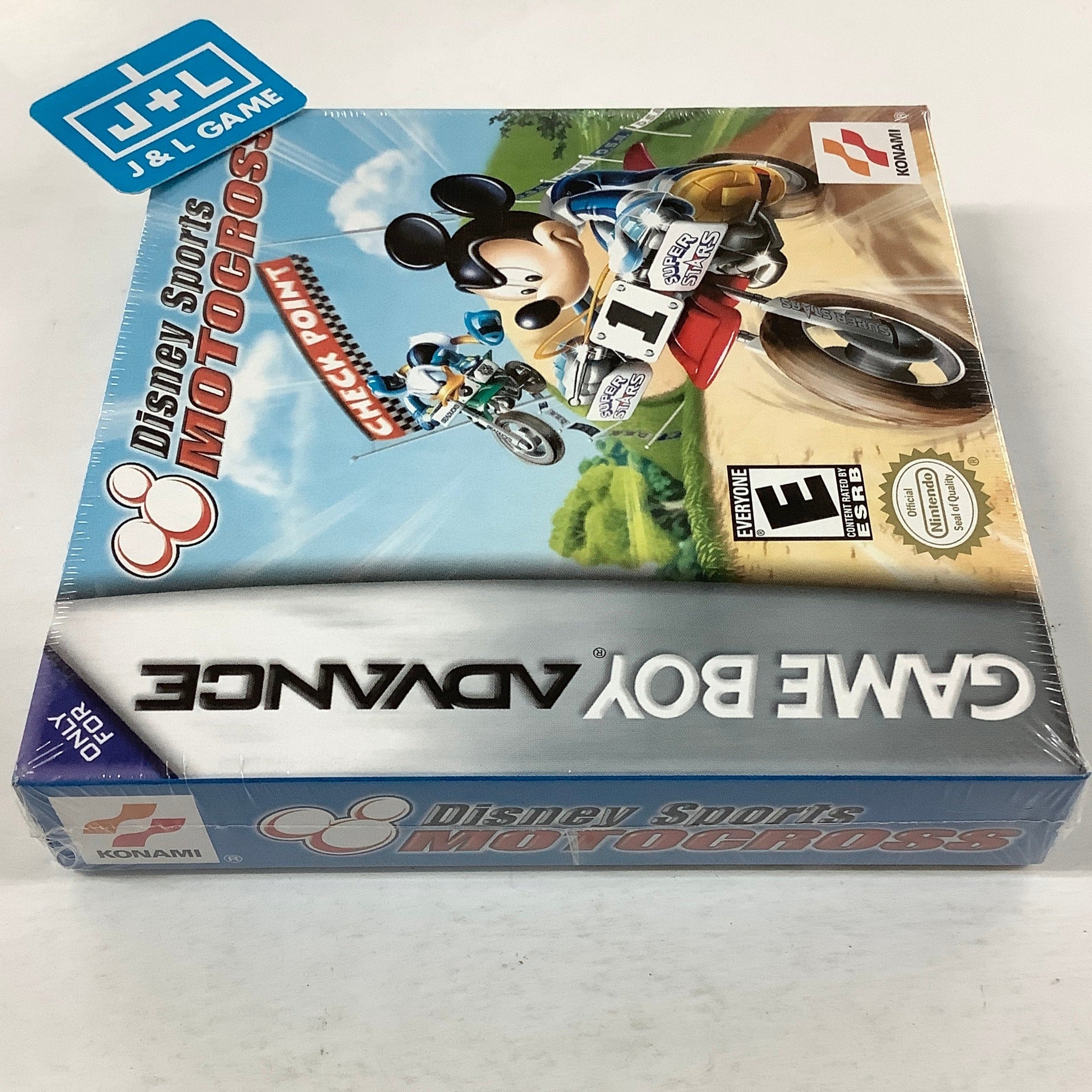 Disney Sports: Motocross - (GBA) Game Boy Advance Video Games Konami   