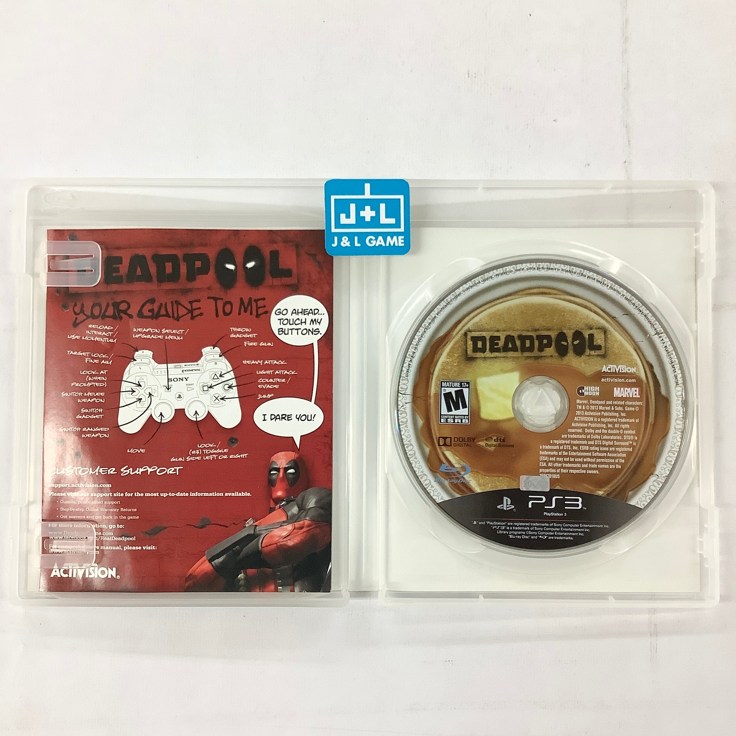 Deadpool - (PS3) PlayStation 3 [Pre-Owned] Video Games Activision   