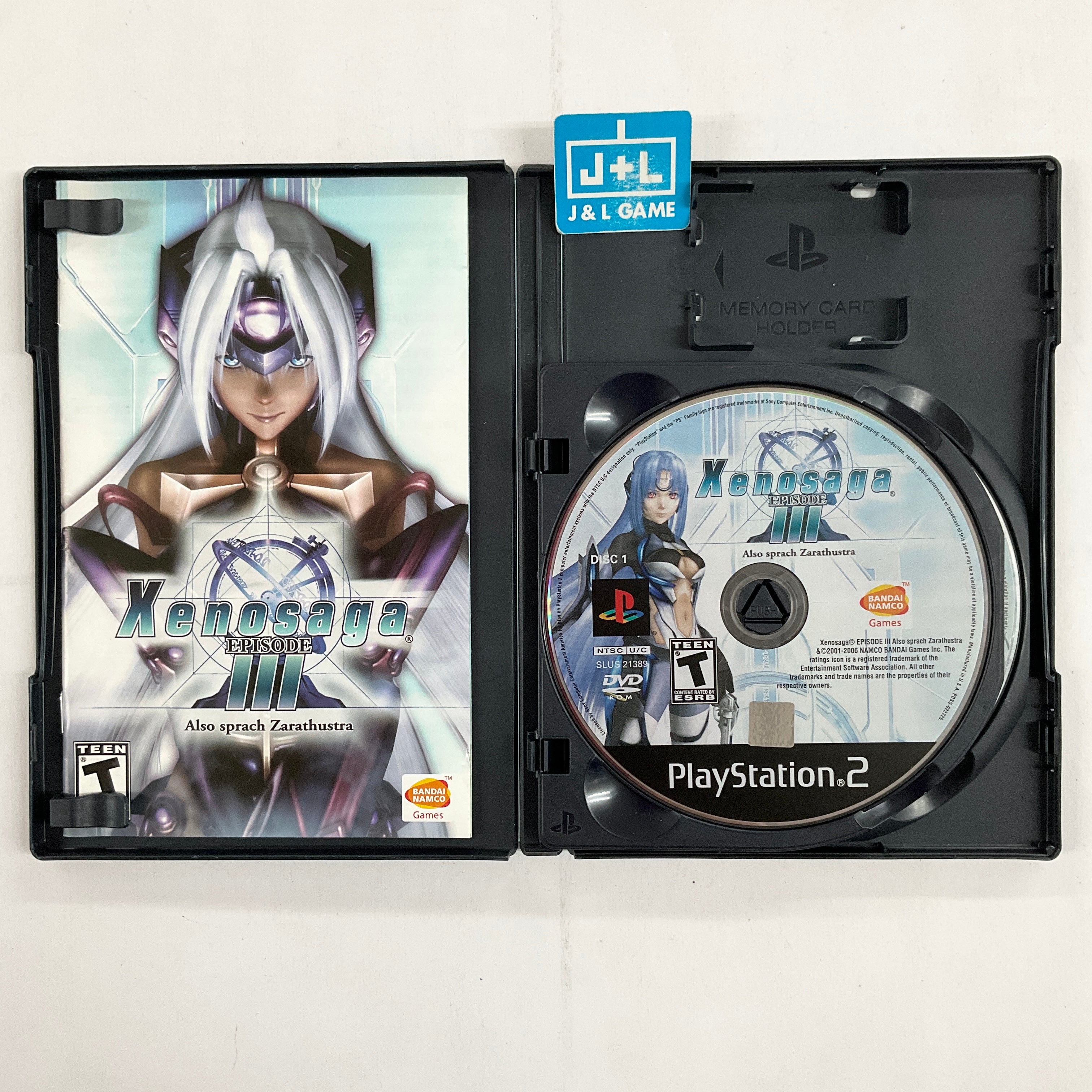 Xenosaga Episode III - (PS2) PlayStation 2 [Pre-Owned] Video Games BANDAI NAMCO Entertainment   