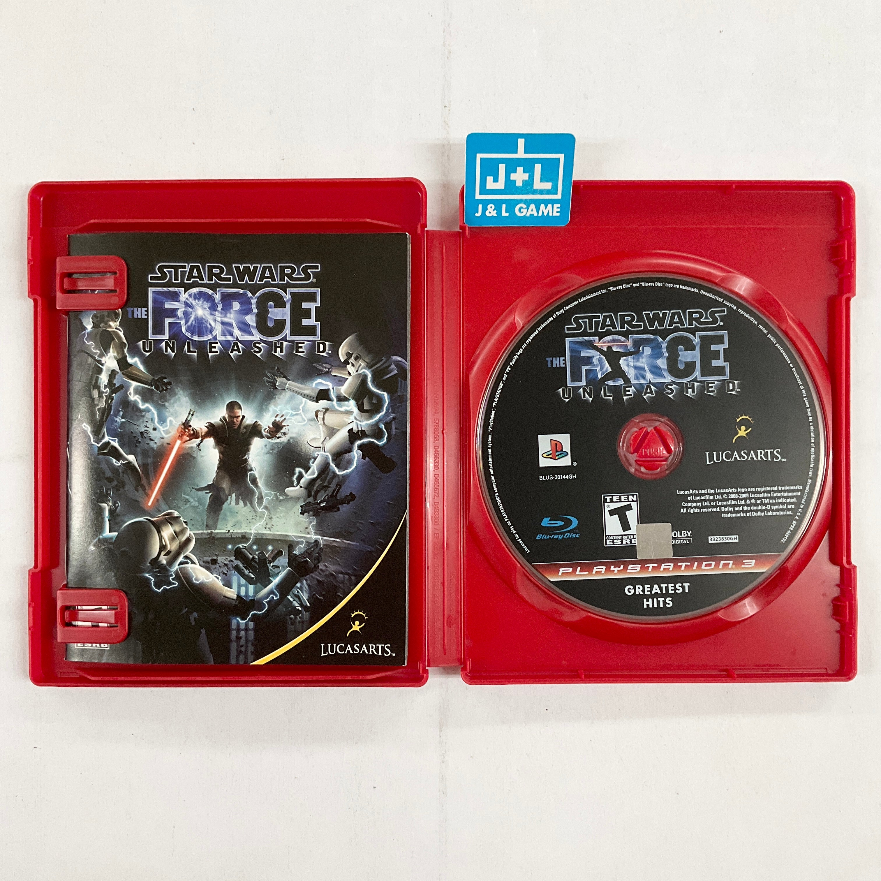 Star Wars: The Force Unleashed (Greatest Hits) - (PS3) PlayStation 3 [Pre-Owned] Video Games LucasArts   