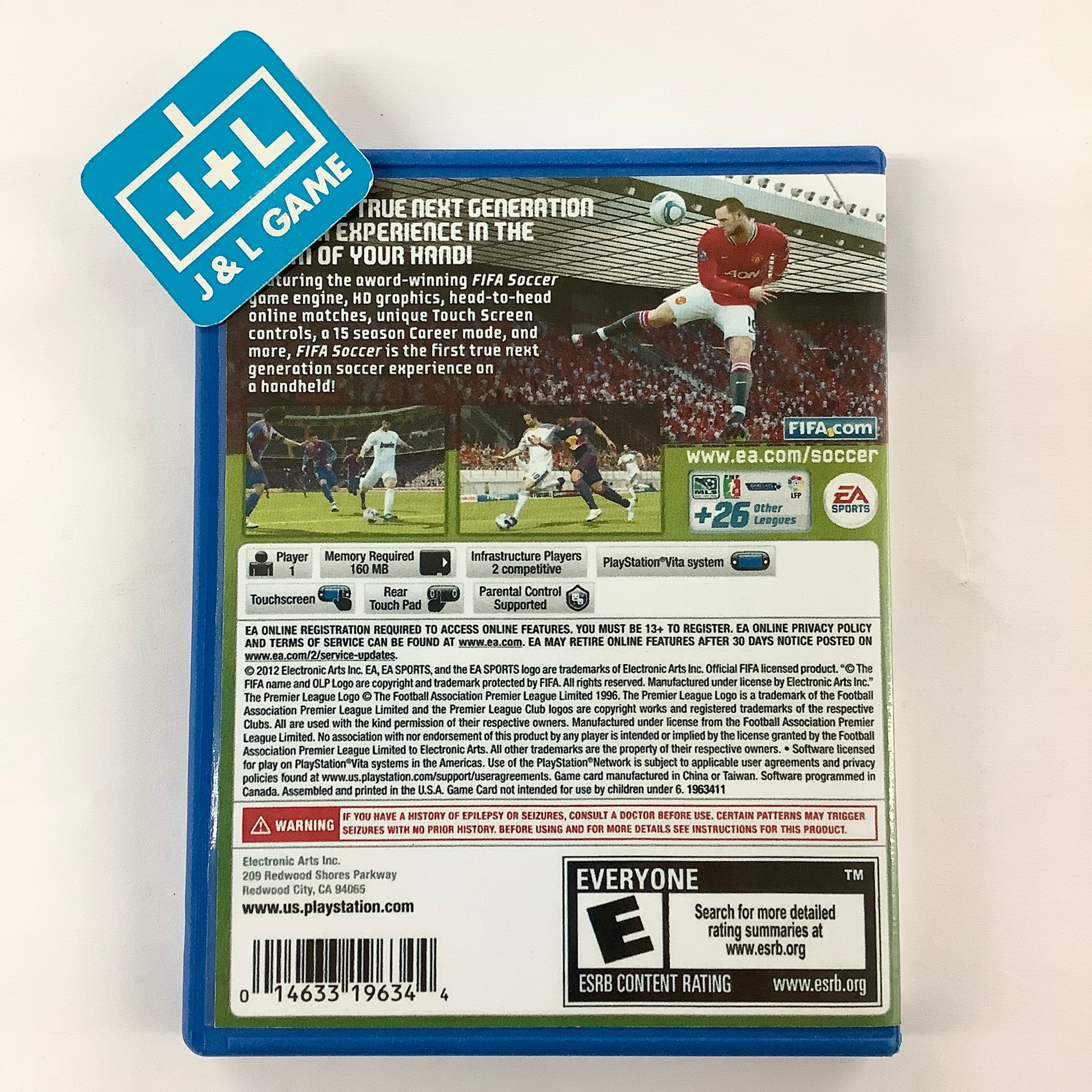 EA Sports FIFA Soccer - (PSV) PlayStation Vita [Pre-Owned] Video Games Electronic Arts   