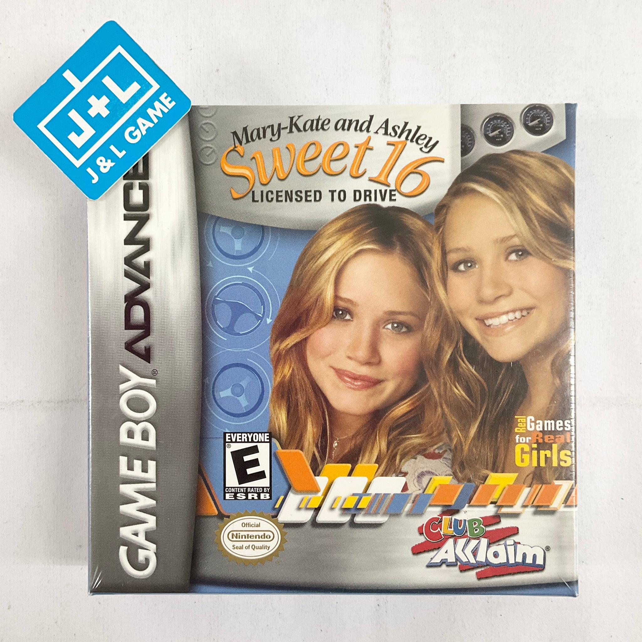 Mary-Kate and Ashley: Sweet 16 - Licensed to Drive - (GBA) Game Boy Advance Video Games Acclaim   