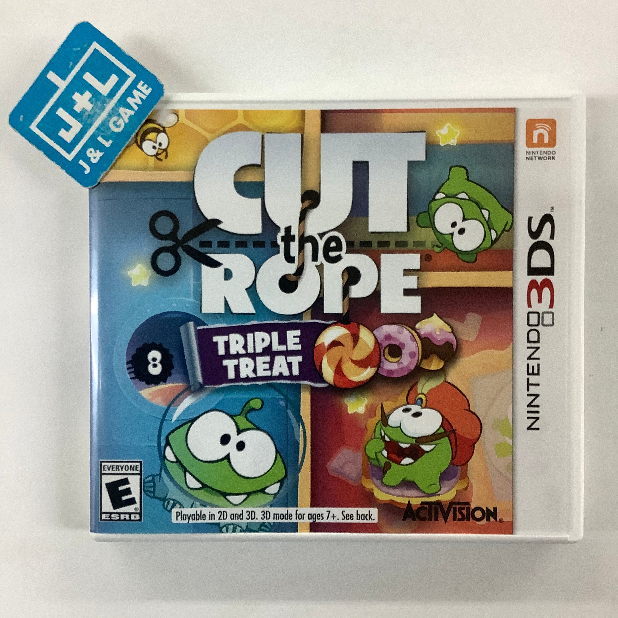 Cut the Rope: Triple Treat - Nintendo 3DS [Pre-Owned] Video Games Activision   