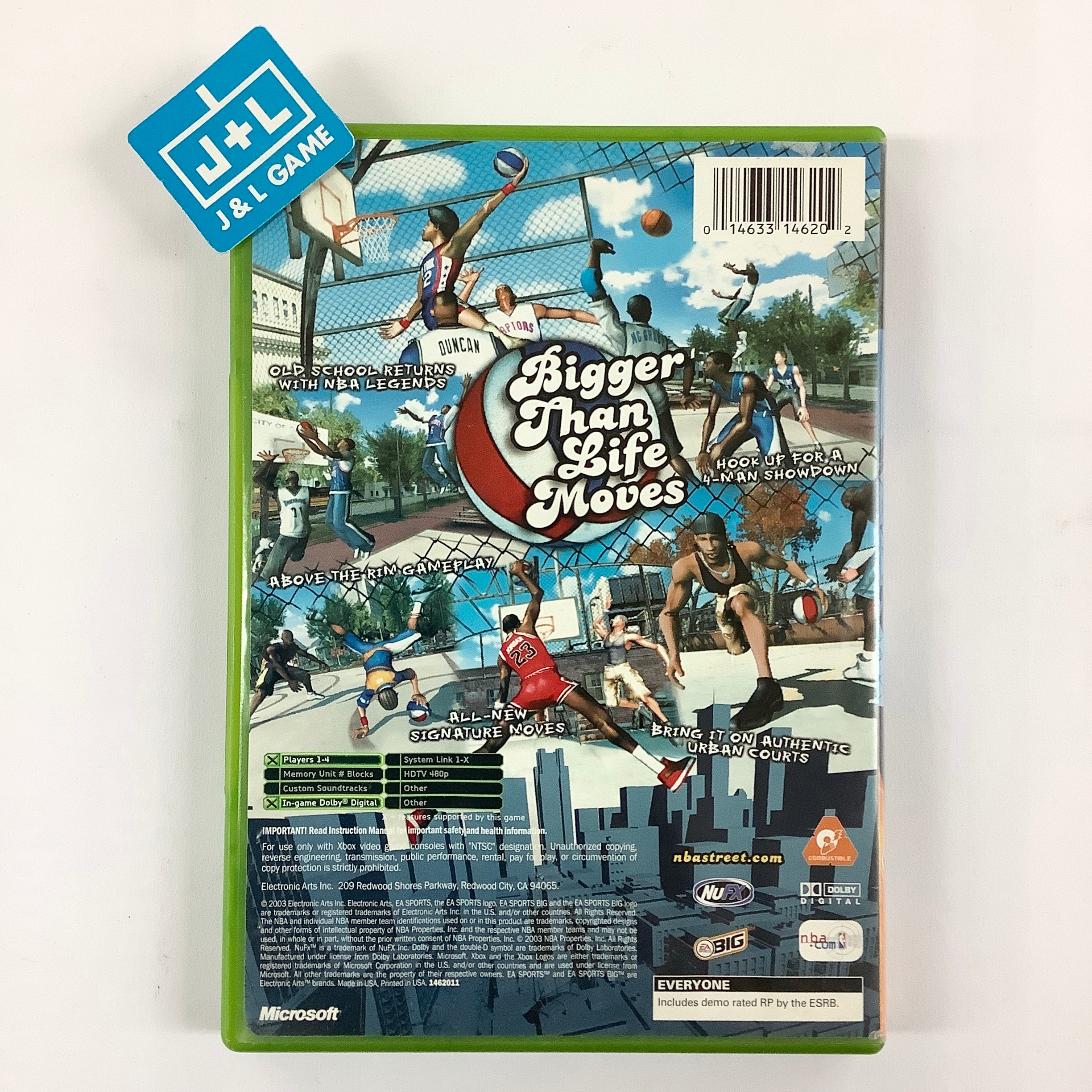 NBA Street Vol. 2 - (XB) Xbox [Pre-Owned] Video Games EA Sports Big   