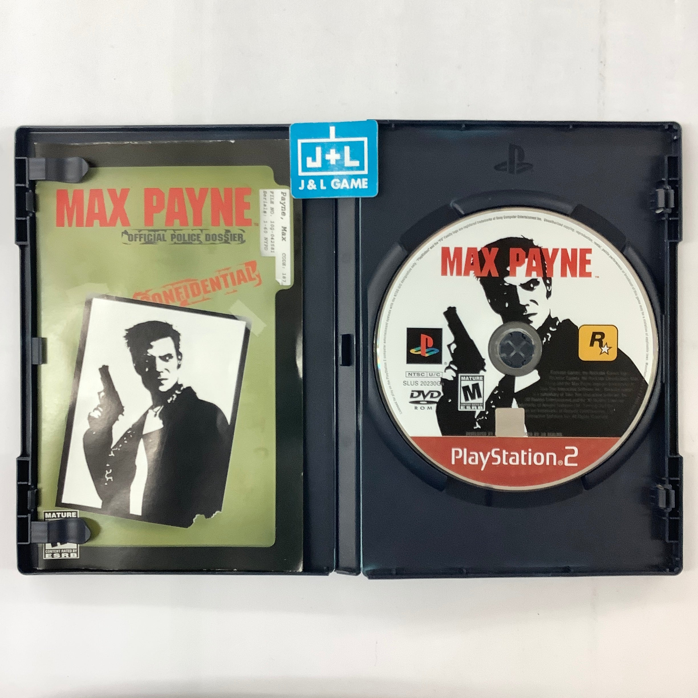 Max Payne (Greatest Hits) - (PS2) PlayStation 2 [Pre-Owned] Video Games Rockstar Games   