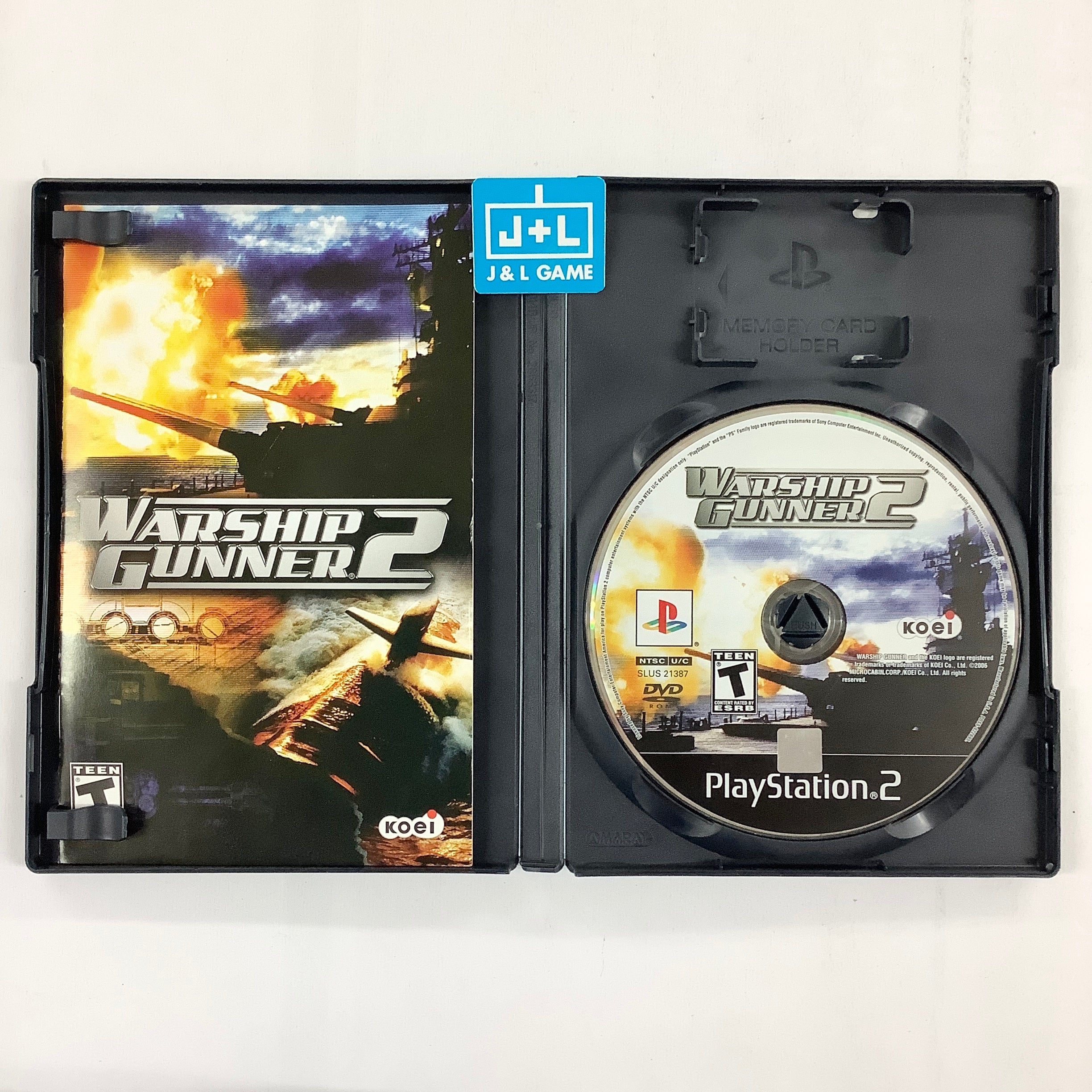 Warship Gunner 2 - (PS2) PlayStation 2 [Pre-Owned] Video Games Koei   