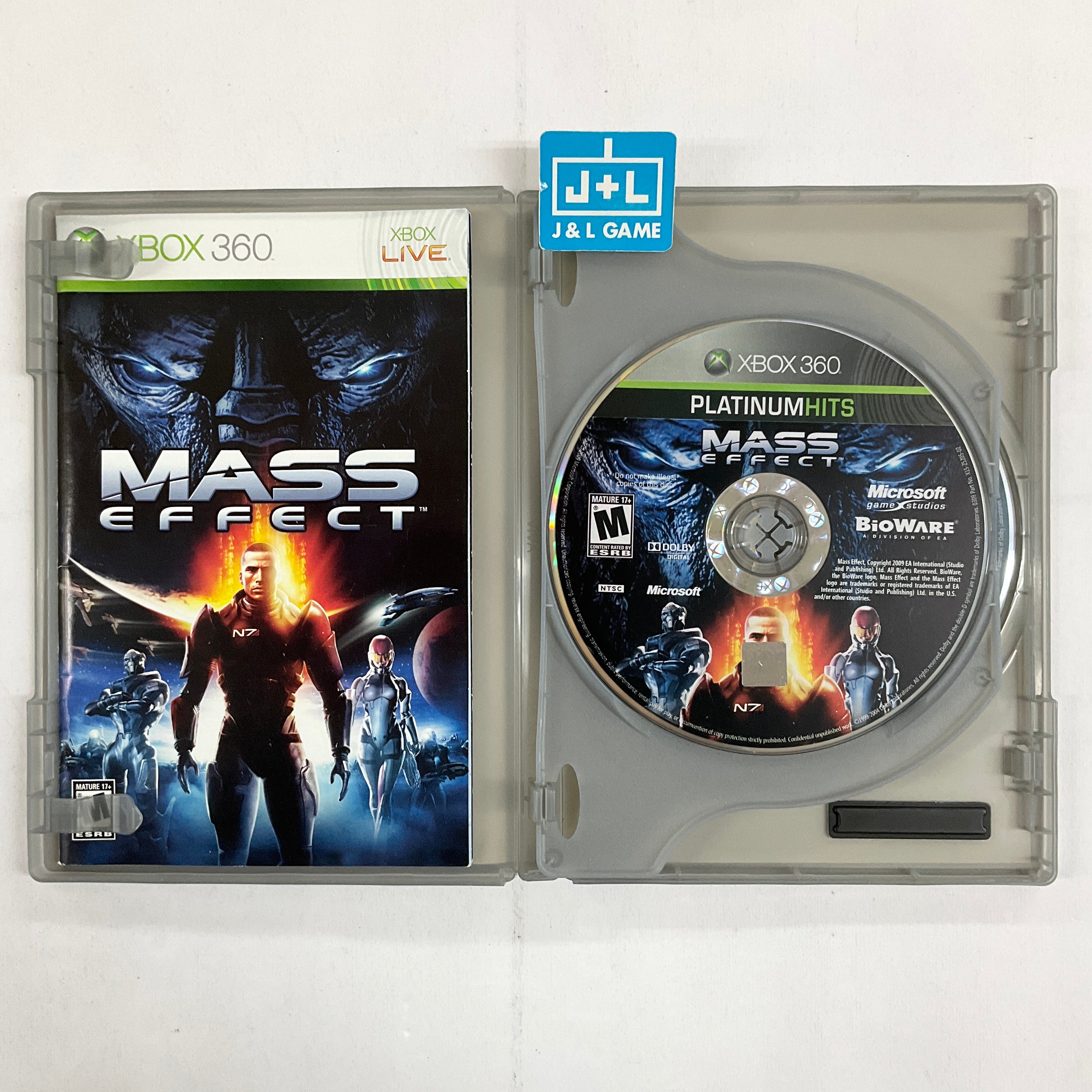 Mass Effect (Platinum Hits) - Xbox 360 [Pre-Owned] Video Games Microsoft Game Studios   