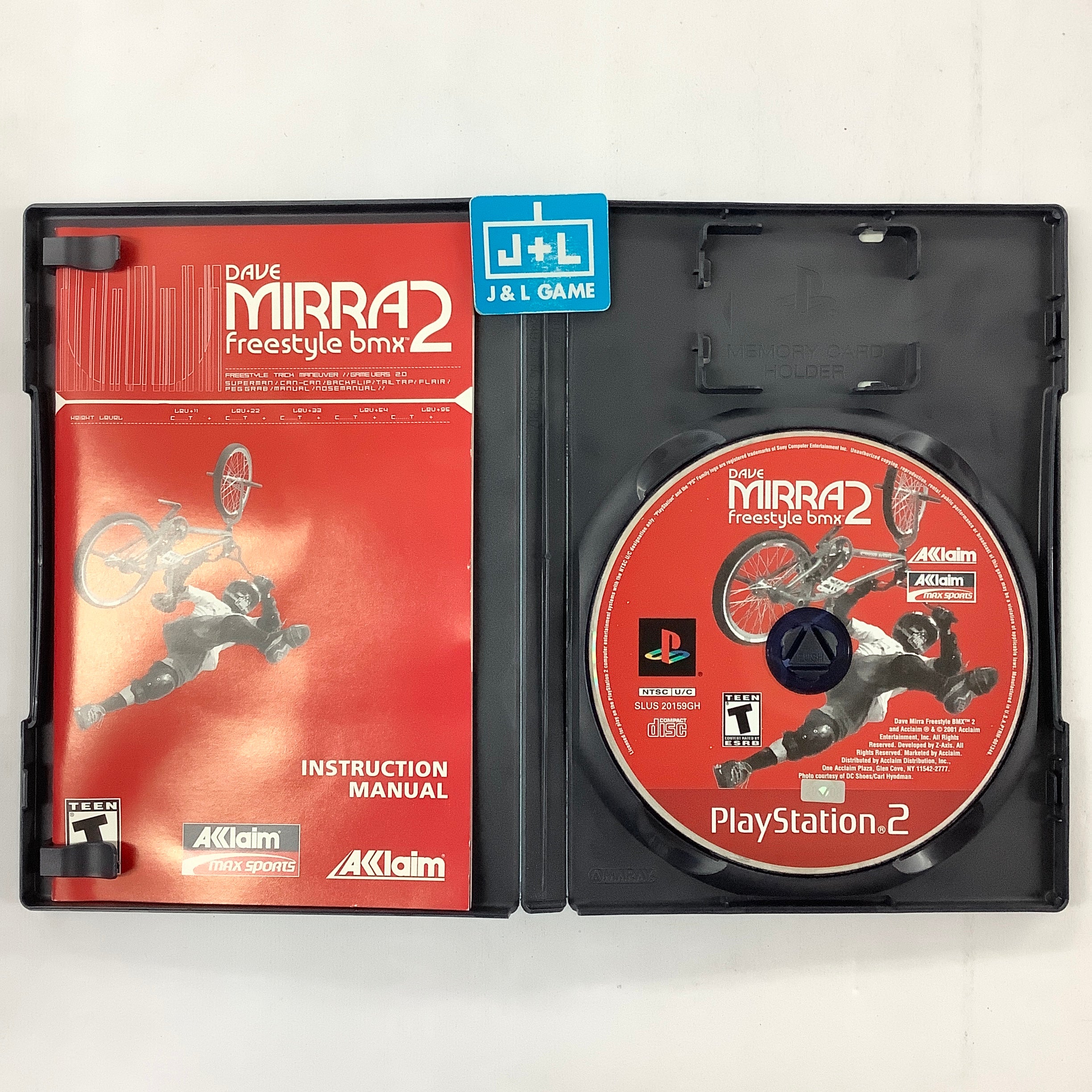 Dave Mirra Freestyle BMX 2 (Greatest Hits) - (PS2) PlayStation 2 [Pre-Owned] Video Games Acclaim   