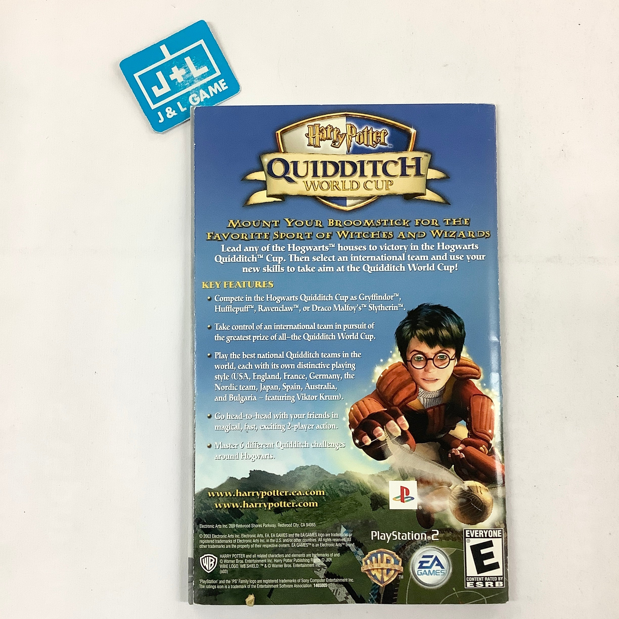 Harry Potter and the Sorcerer's Stone - (PS2) PlayStation 2 [Pre-Owned] Video Games EA Games   