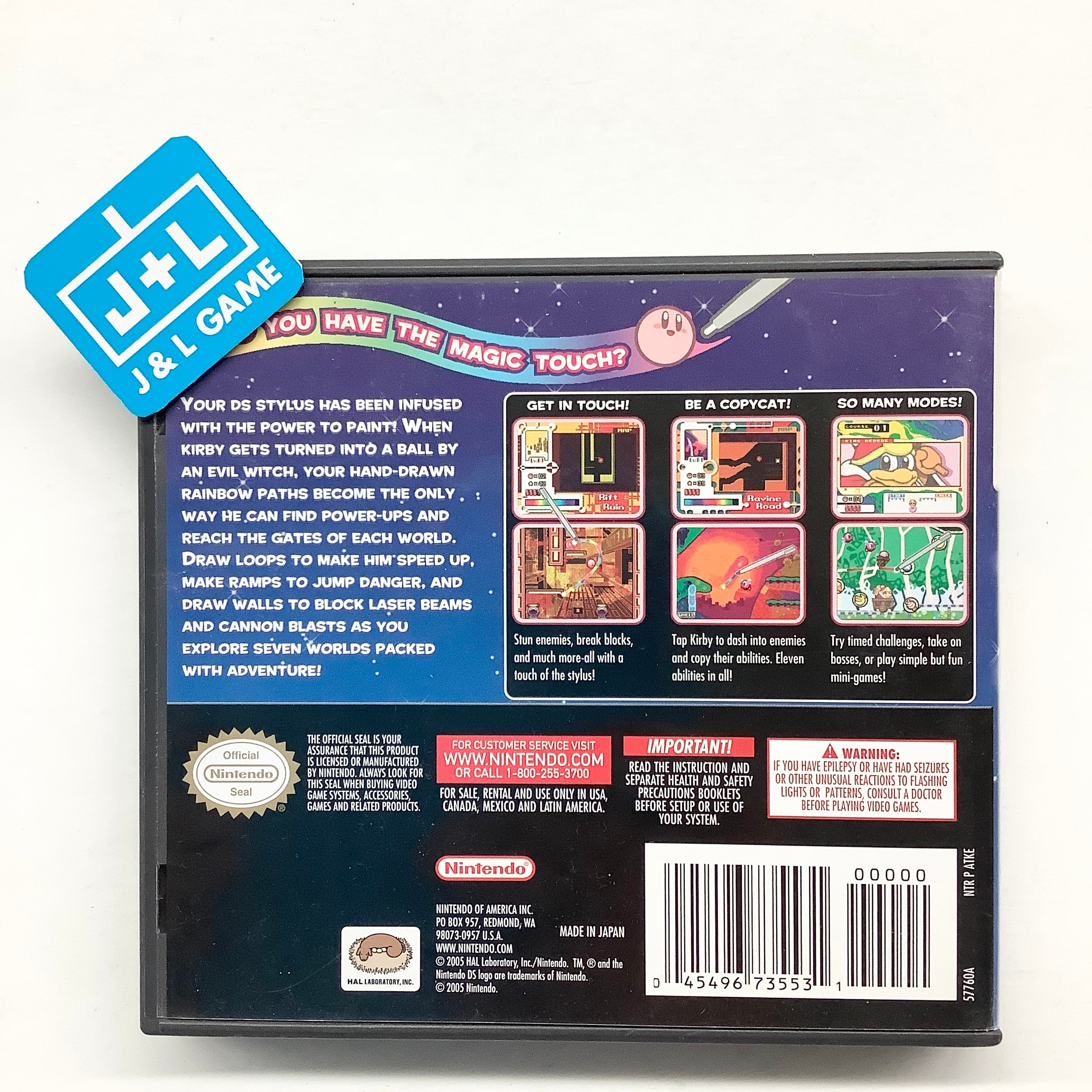 Kirby: Canvas Curse - (NDS) Nintendo DS [Pre-Owned] Video Games Nintendo   