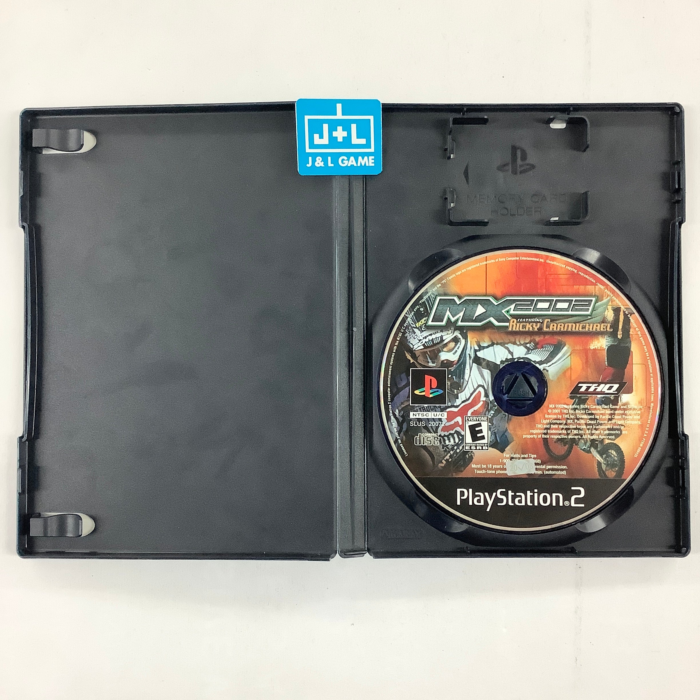 MX 2002 featuring Ricky Carmichael - (PS2) PlayStation 2 [Pre-Owned] Video Games THQ   