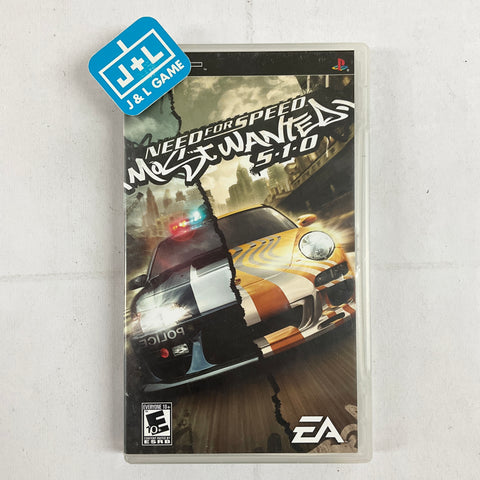 Need for Speed Most Wanted 5-1-0 - SONY PSP [Pre-Owned] Video Games Electronic Arts   