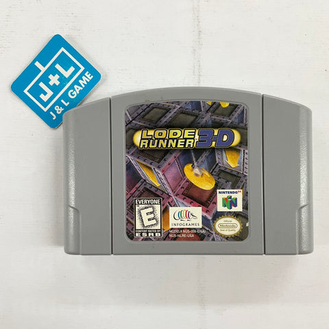 Lode Runner 3-D - (N64) Nintendo 64 [Pre-Owned] Video Games Infogrames   