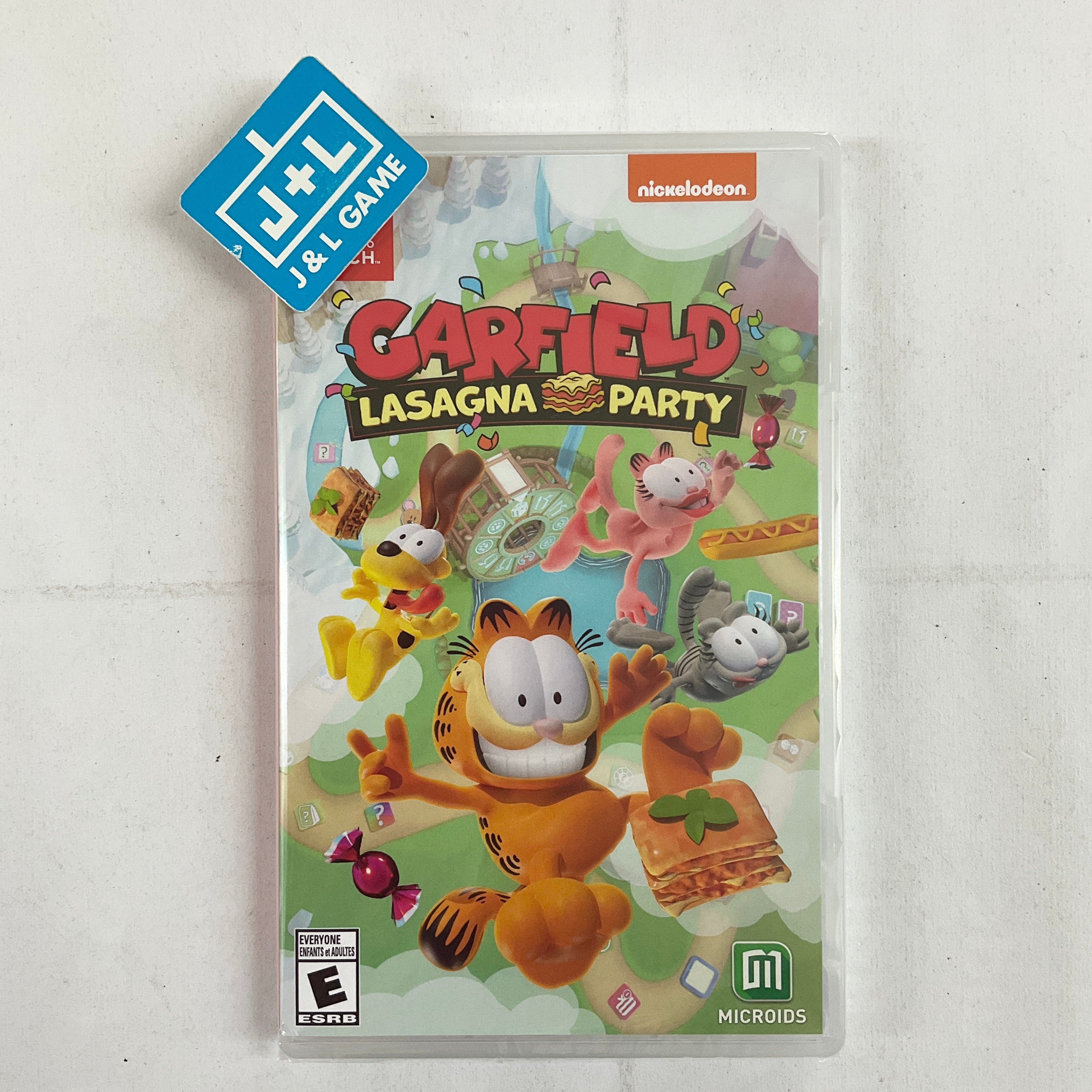 Garfield Lasagna Party - (NSW) Nintendo Switch Video Games Maximum Games   