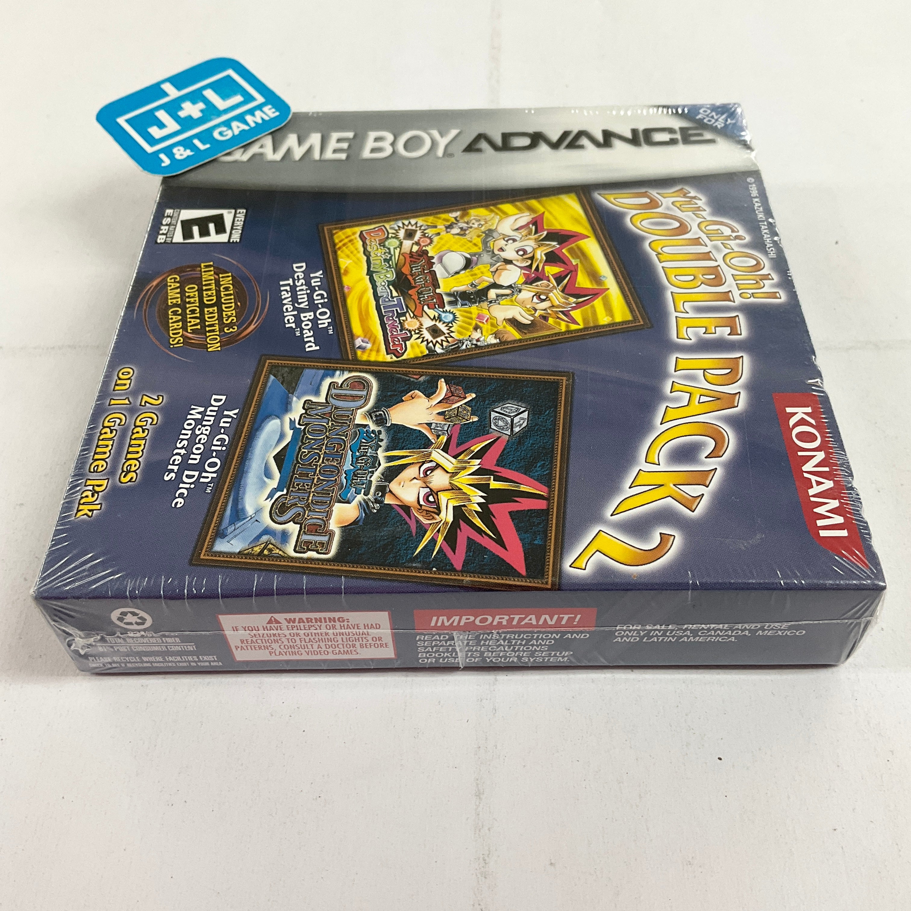 yugioh dice monsters gba Yu-Gi-Oh! Double Pack 2 - (GBA) Game Boy Advance