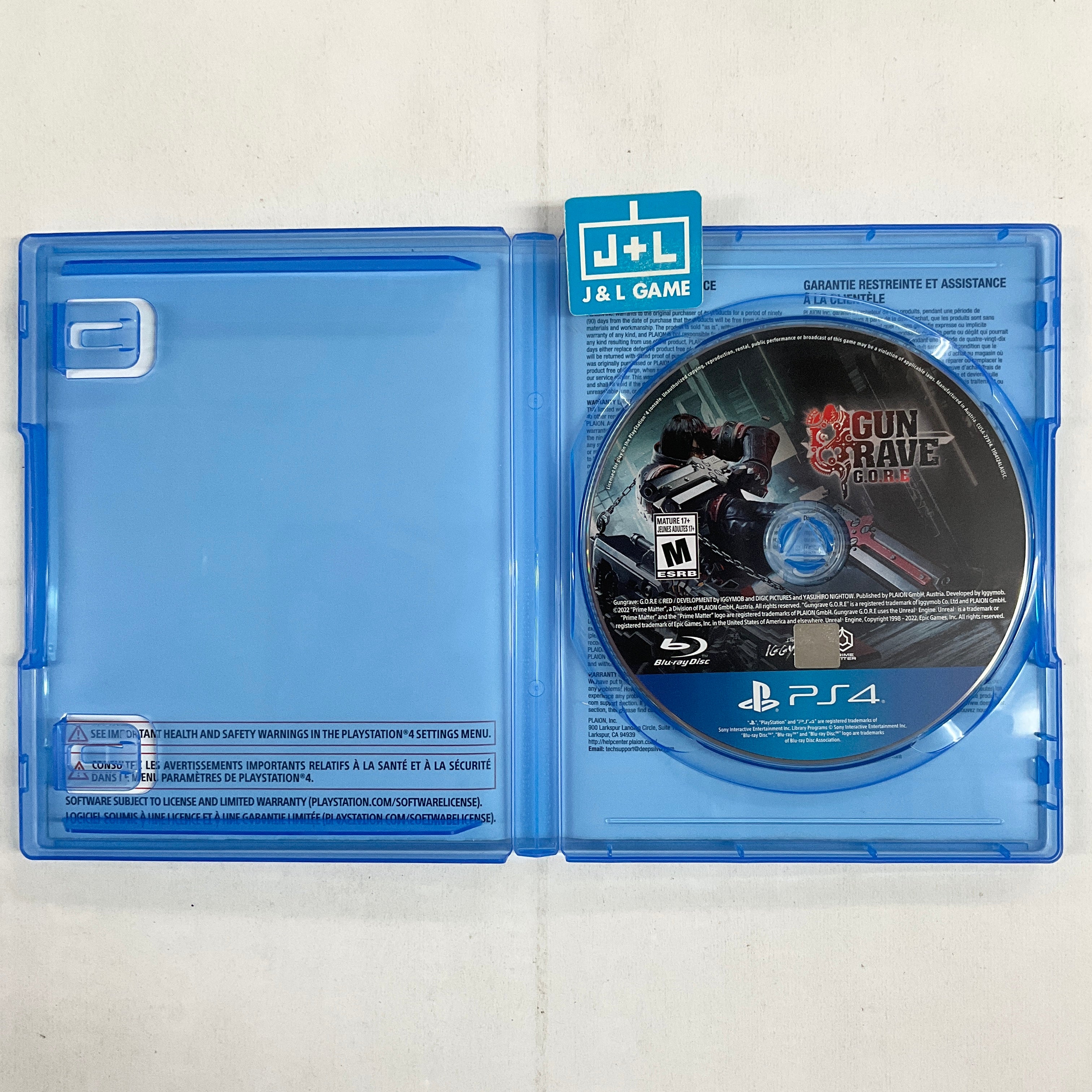 Gun Grave G.O.R.E. - (PS4) PlayStation 4 [Pre-Owned] Video Games Deep Silver   