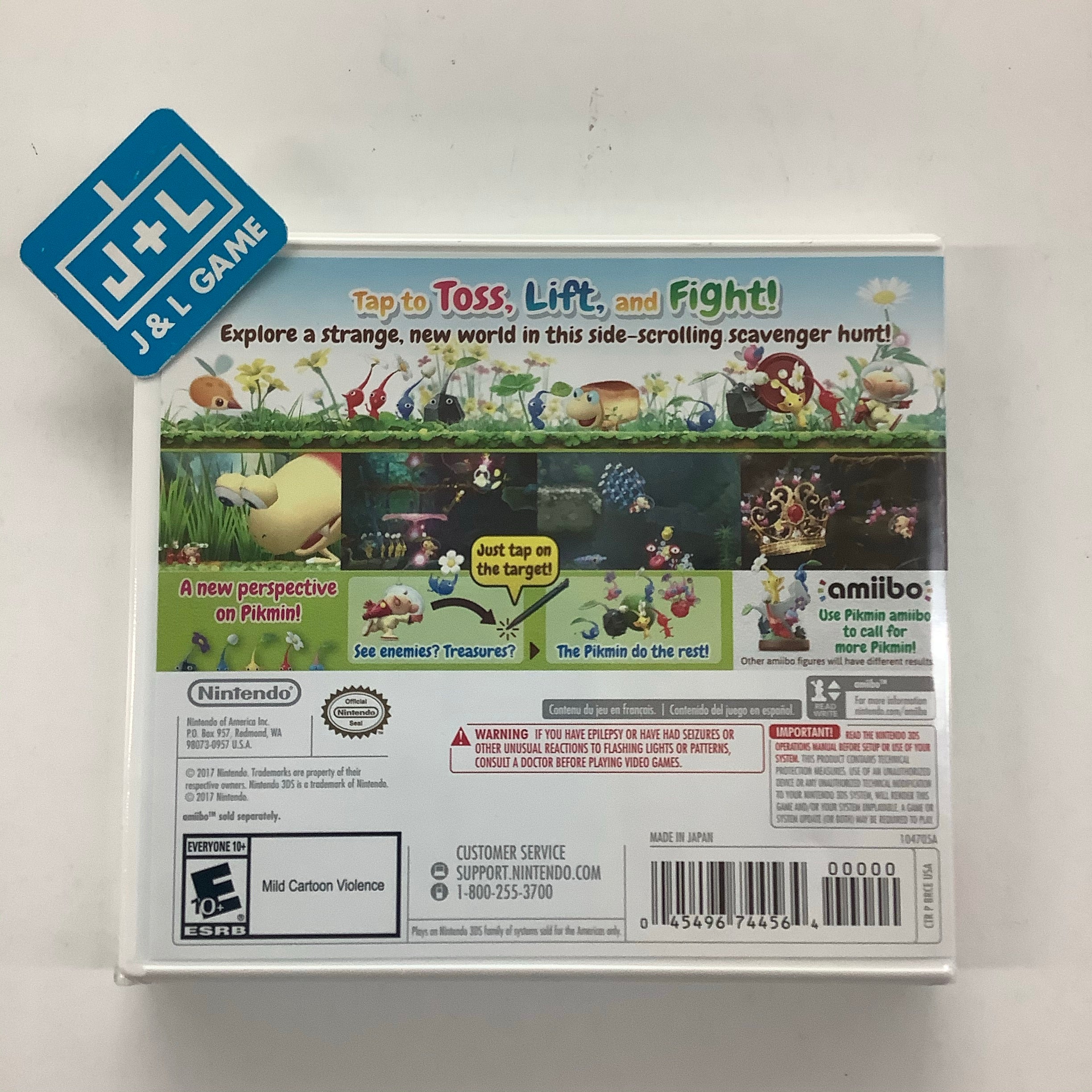 Hey! Pikmin - Nintendo 3DS Video Games Nintendo   