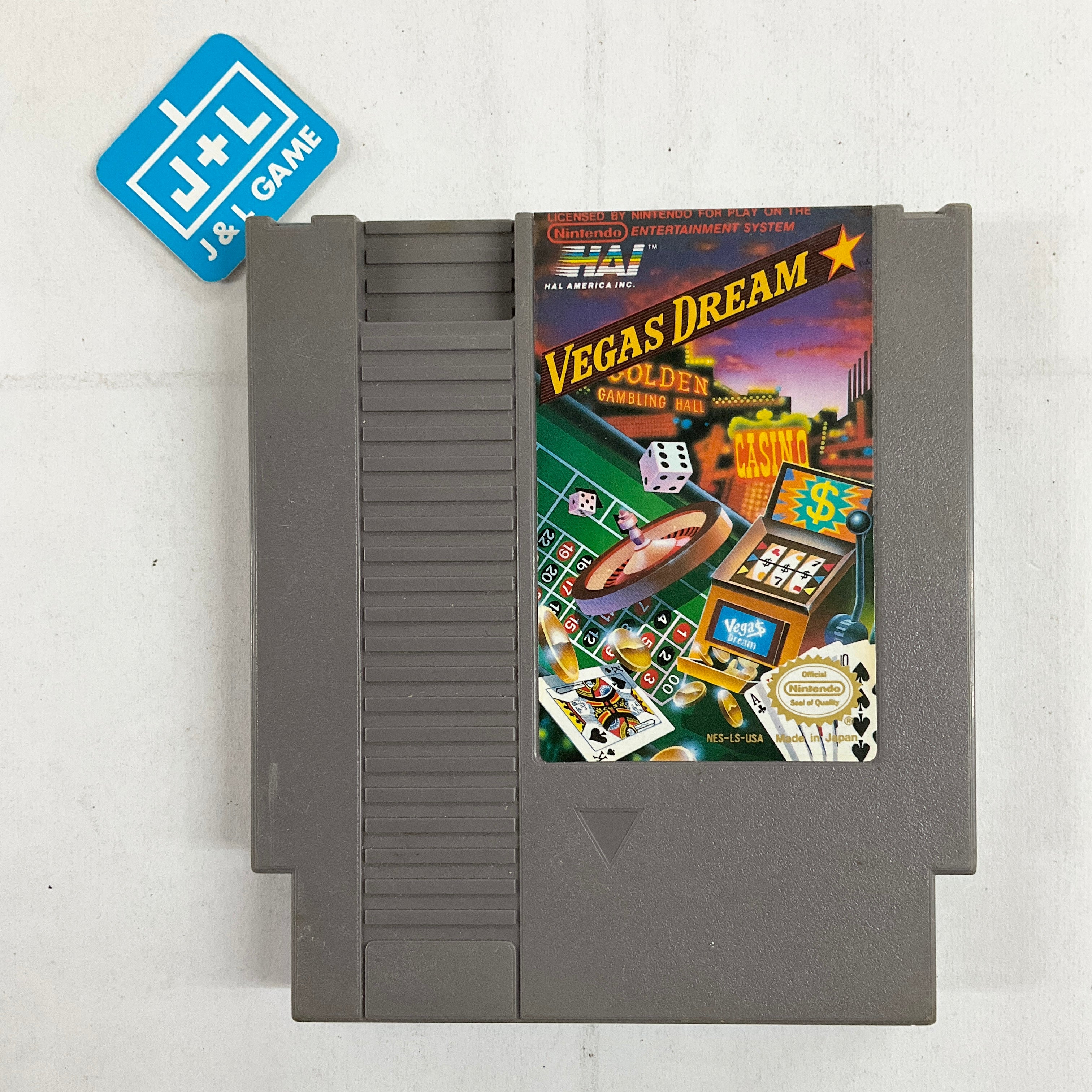 Vegas Dream - (NES) Nintendo Entertainment System [Pre-Owned] Video Games HAL Labs   