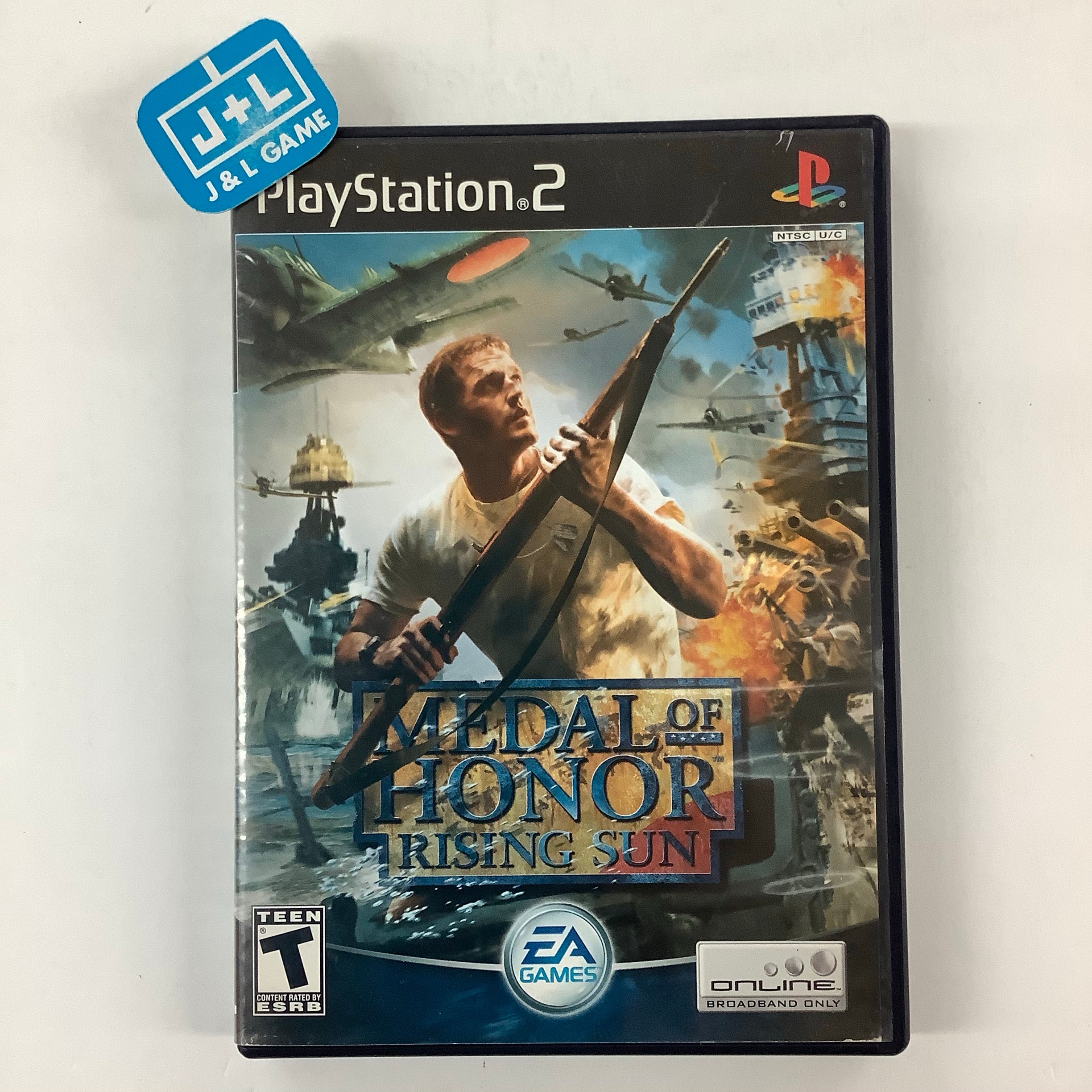Medal of Honor: Rising Sun - (PS2) PlayStation 2 [Pre-Owned] Video Games EA Games   