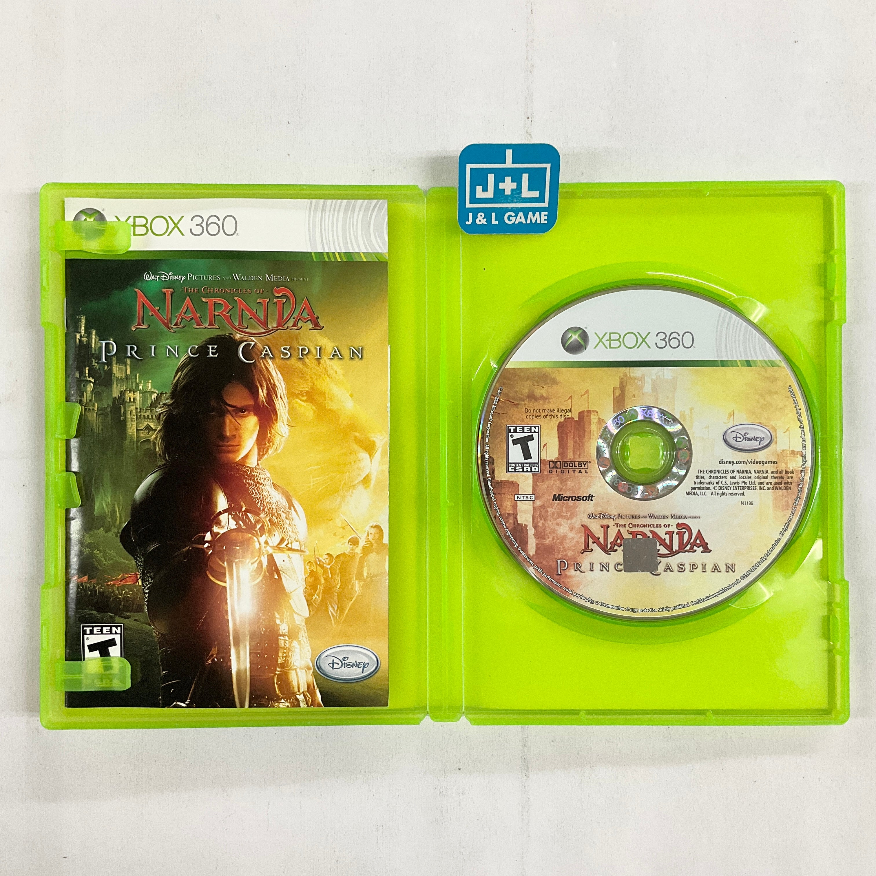 The Chronicles of Narnia: Prince Caspian - Xbox 360 [Pre-Owned] Video Games Disney Interactive Studios   
