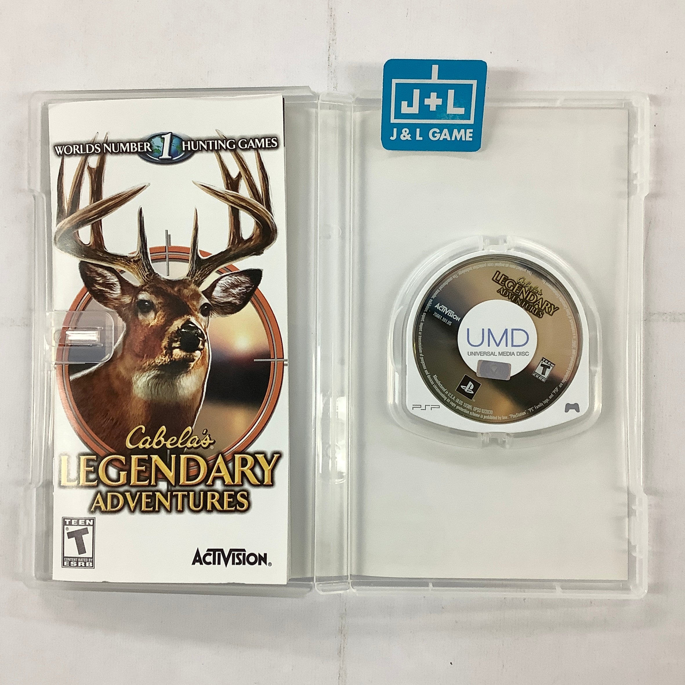 Cabela's Legendary Adventures - Sony PSP [Pre-Owned] Video Games Activision   