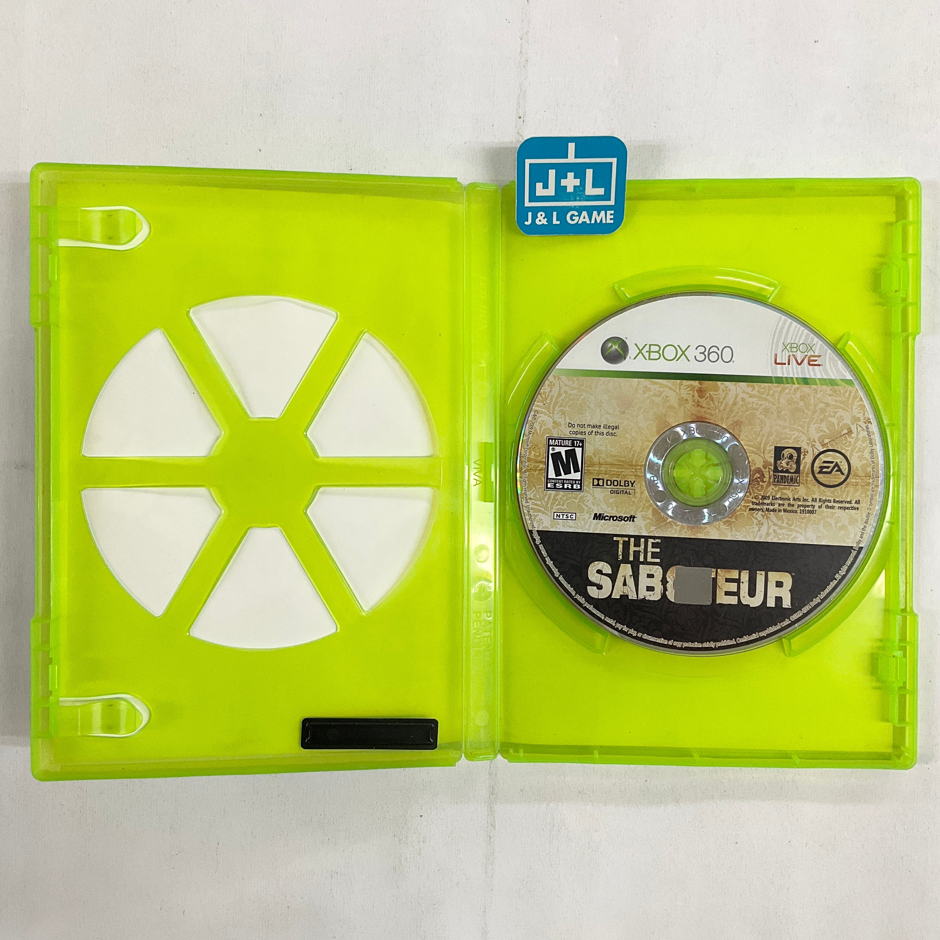 The Saboteur - Xbox 360 [Pre-Owned] Video Games Electronic Arts   