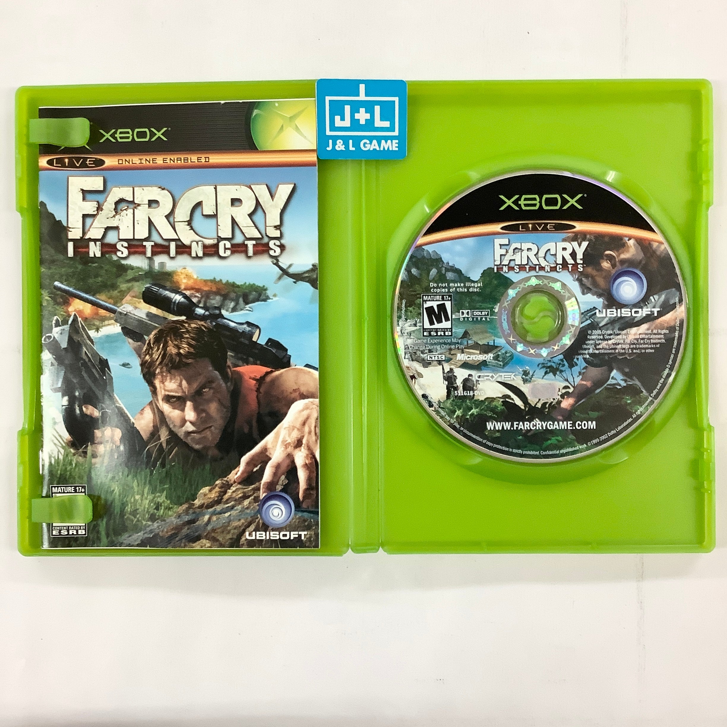 Far Cry Instincts - (XB) Xbox [Pre-Owned] Video Games Ubisoft   