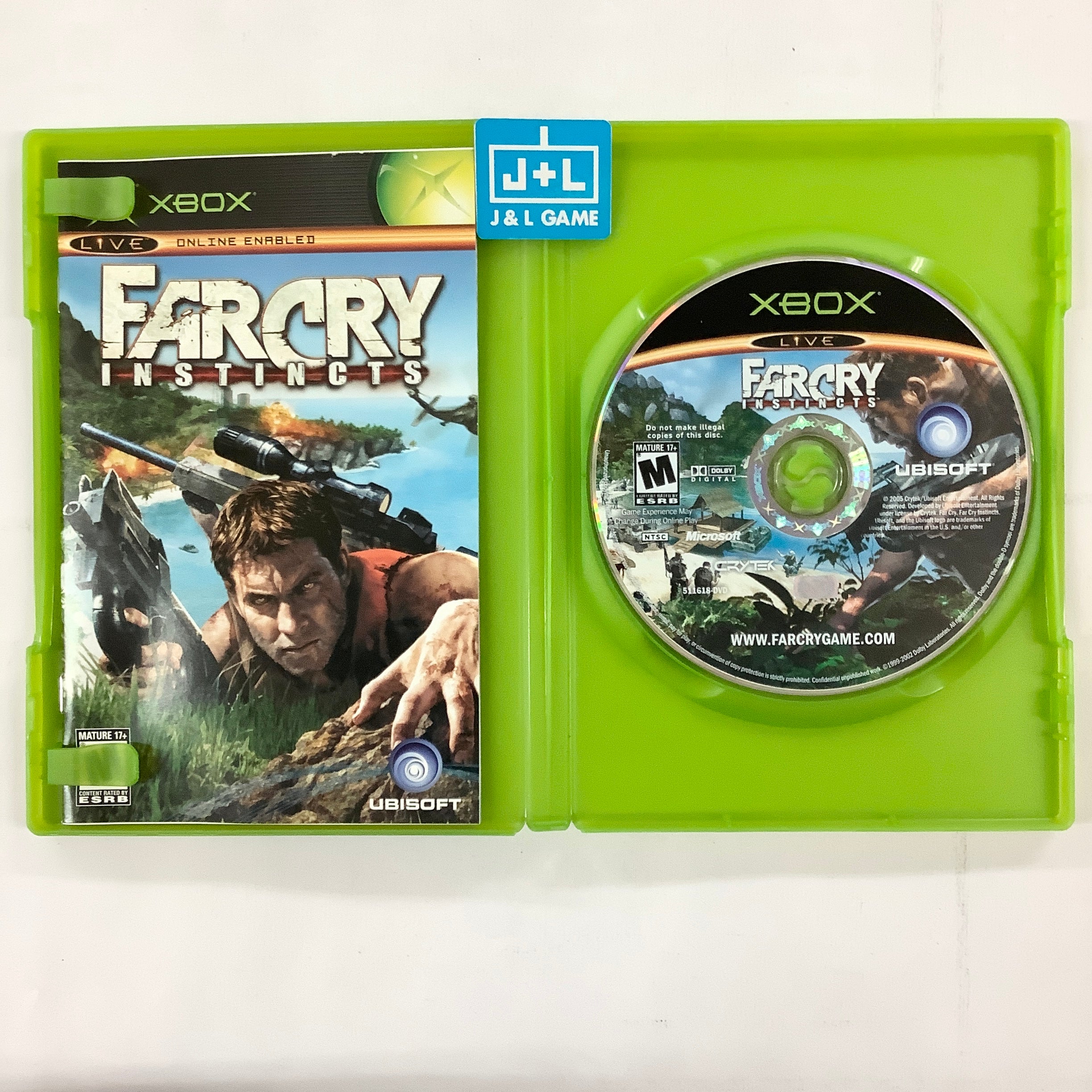 FAR CRY: INSTINCTS (Microsoft Xbox) EUR 6,50 - DE FAR CRY: INSTINCTS (Microsoft Xbox) EUR 6,50 - DE