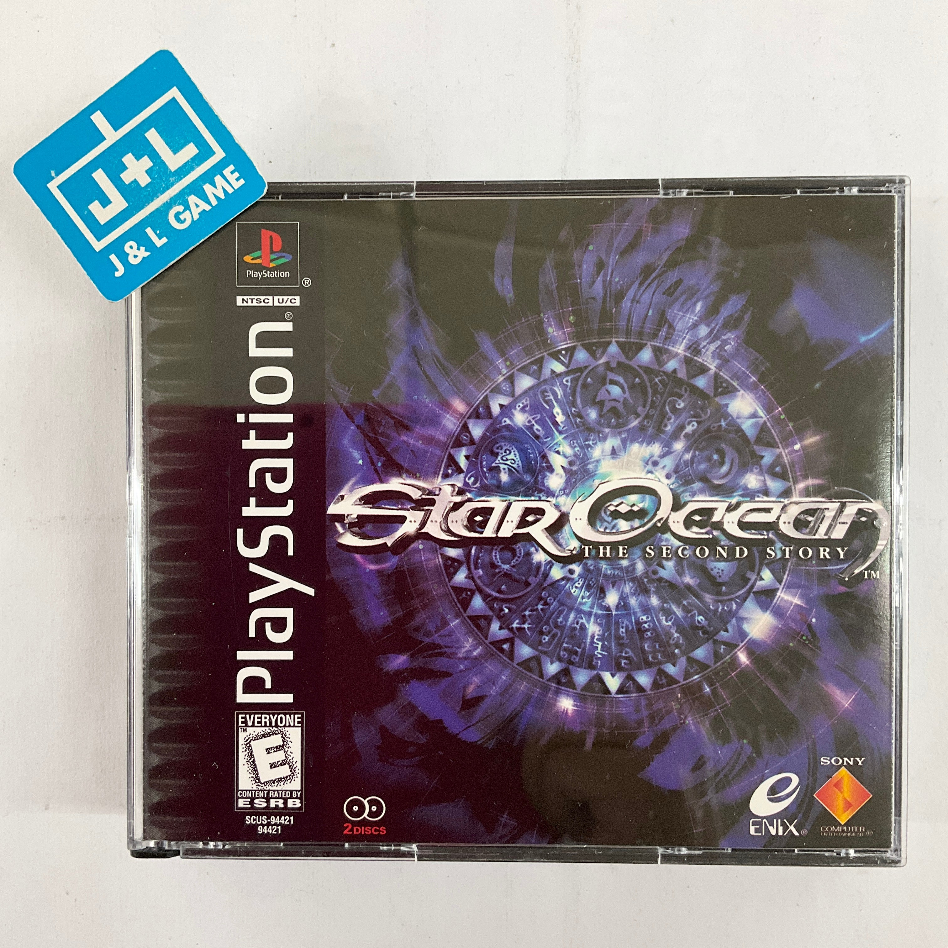 Star Ocean: The Second Story - (PS1) PlayStation 1 [Pre-Owned] Video Games Enix Corporation   