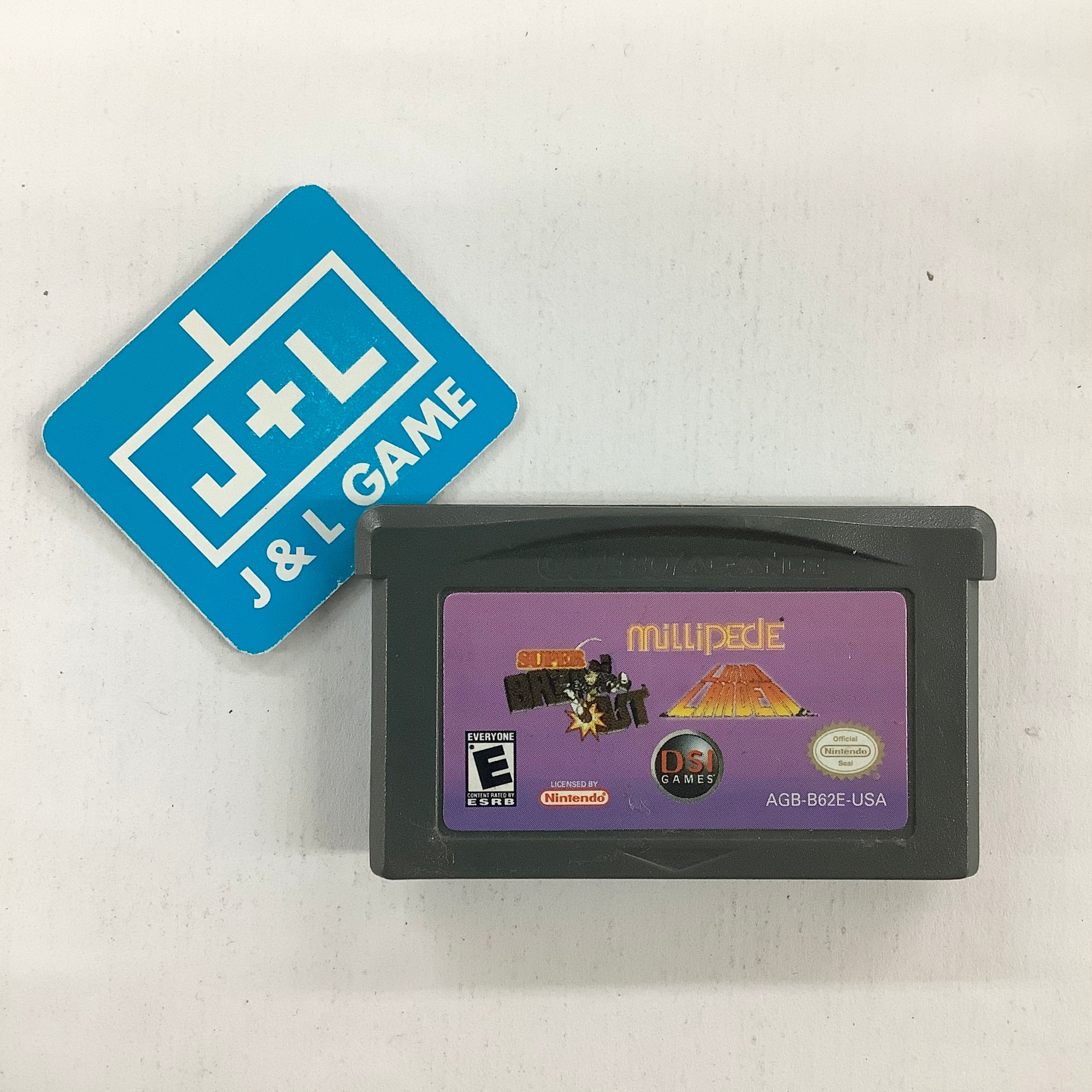 Millipede / Super Breakout / Lunar Lander - (GBA) Game Boy Advance [Pre-Owned] Video Games DSI Games   