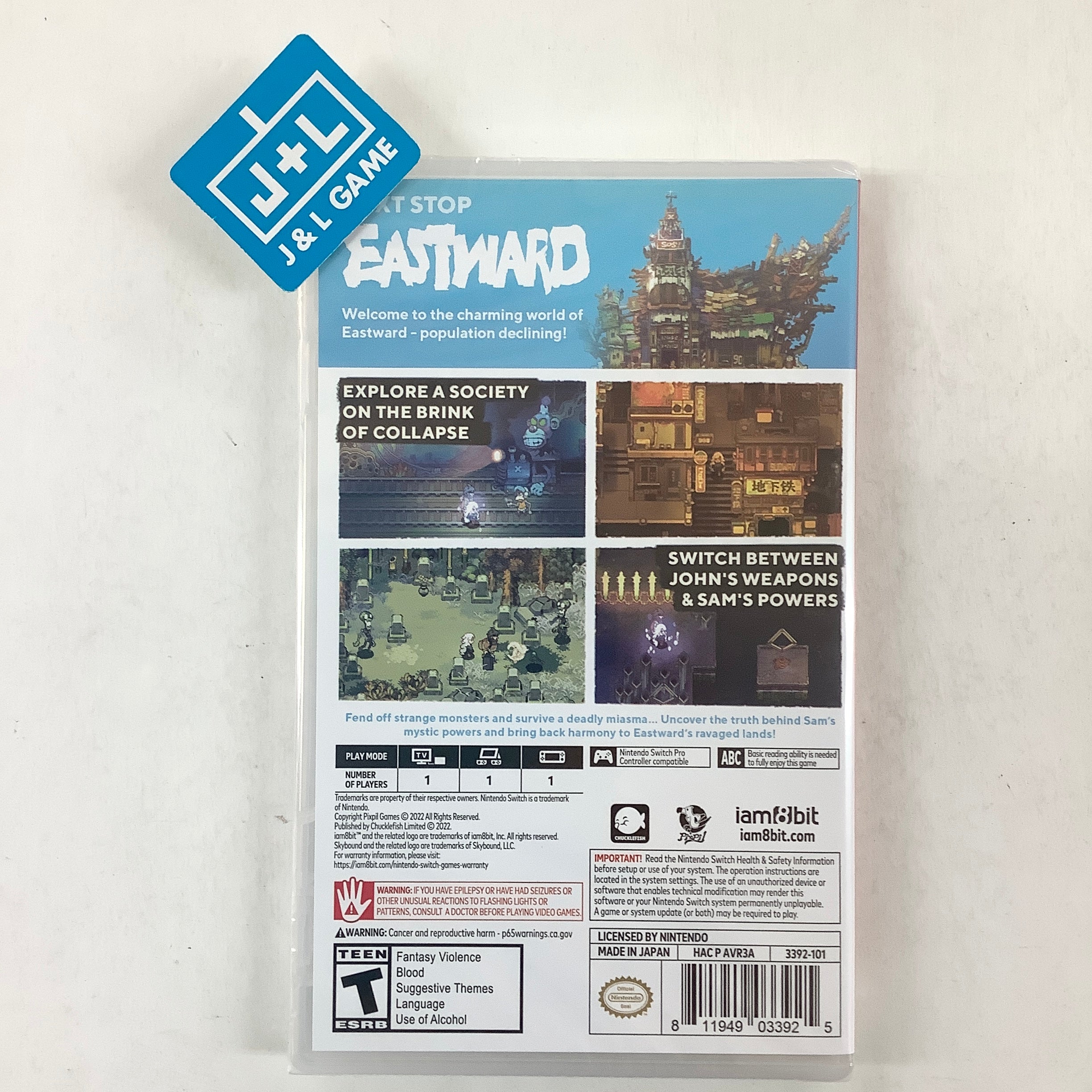 Eastward - (NSW) Nintendo Switch Video Games iam8bit   