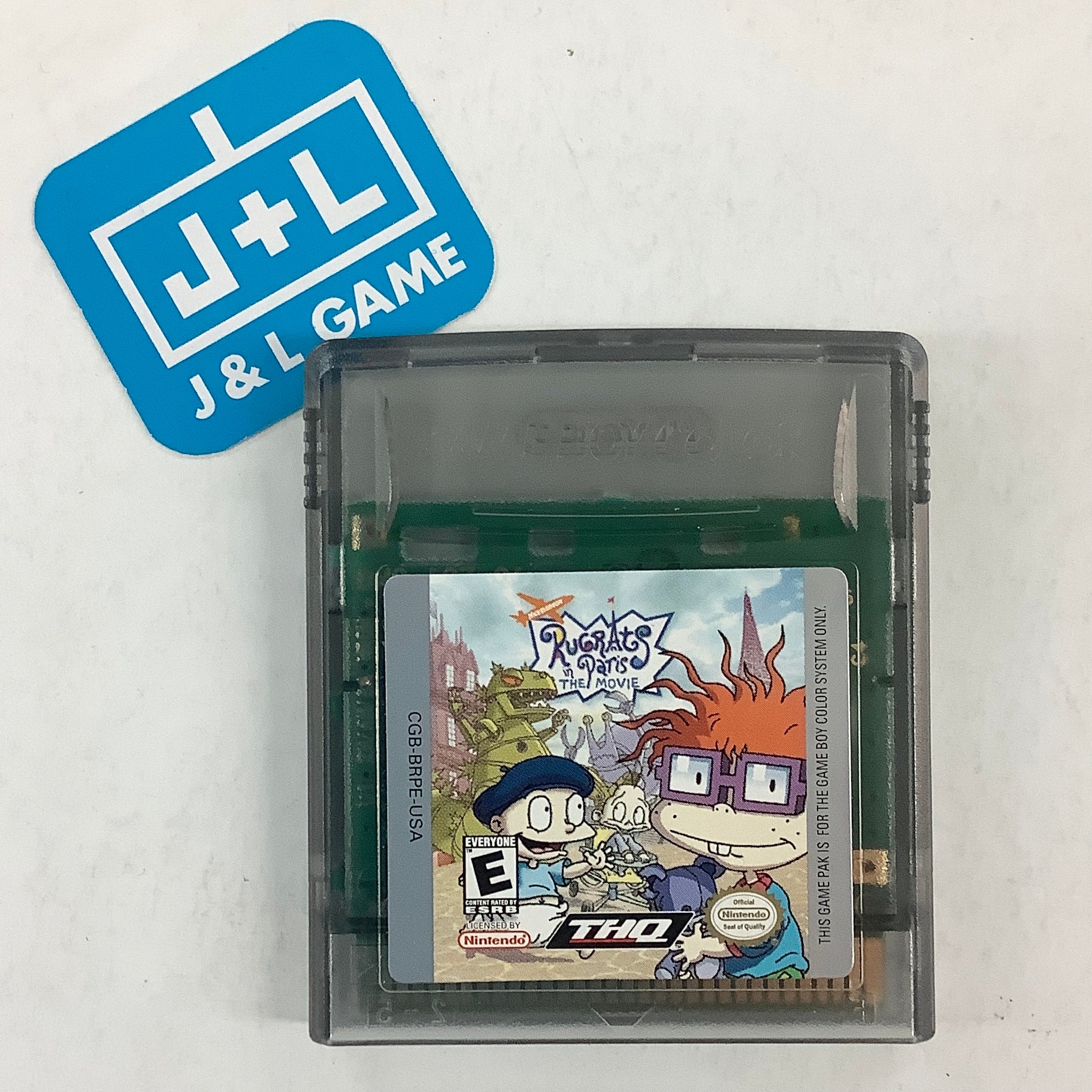 Rugrats in Paris: The Movie - (GBC) Game Boy Color [Pre-Owned] Video Games THQ   