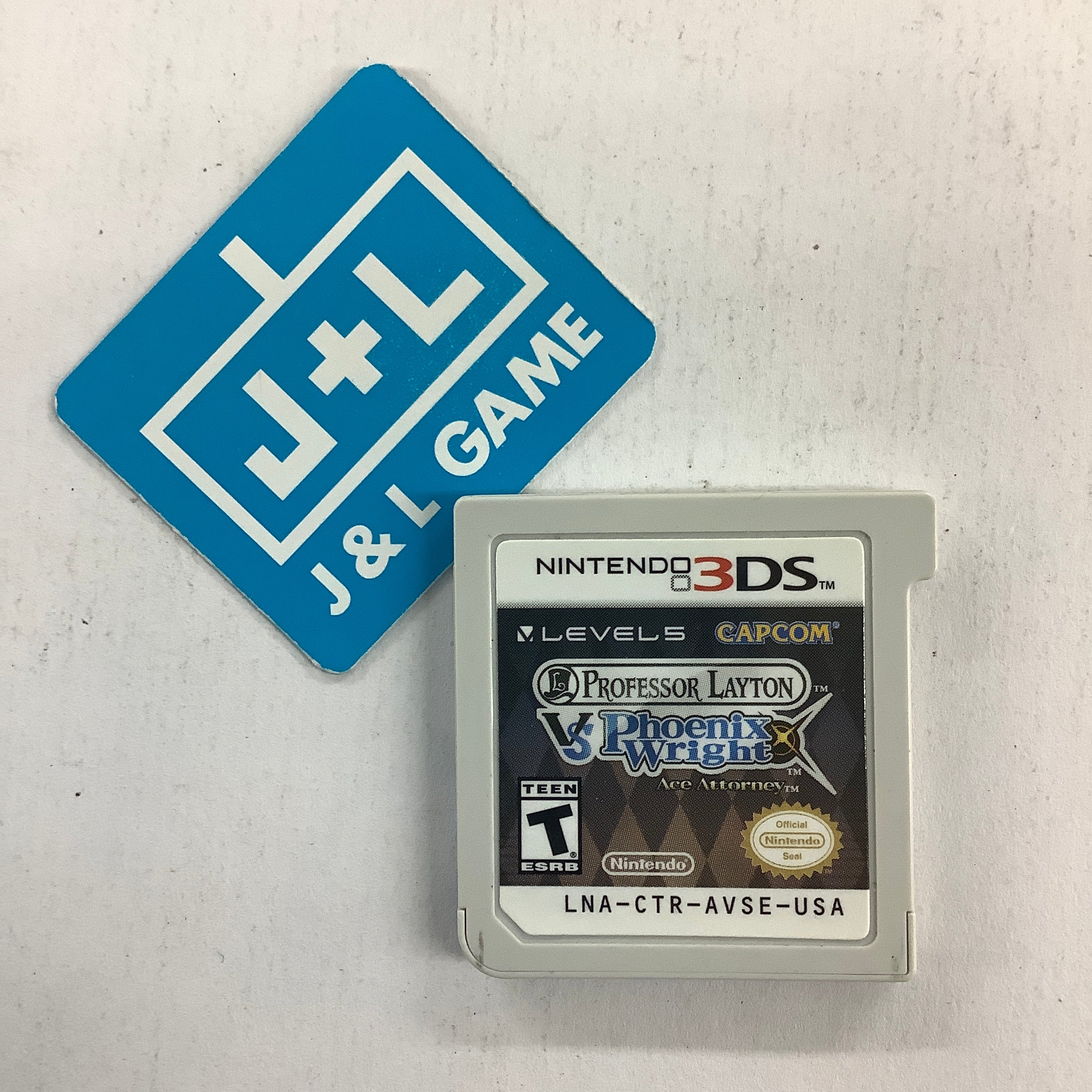 Professor Layton VS Phoenix Wright Ace Attorney - Nintendo 3DS [Pre-Owned] Video Games Nintendo   